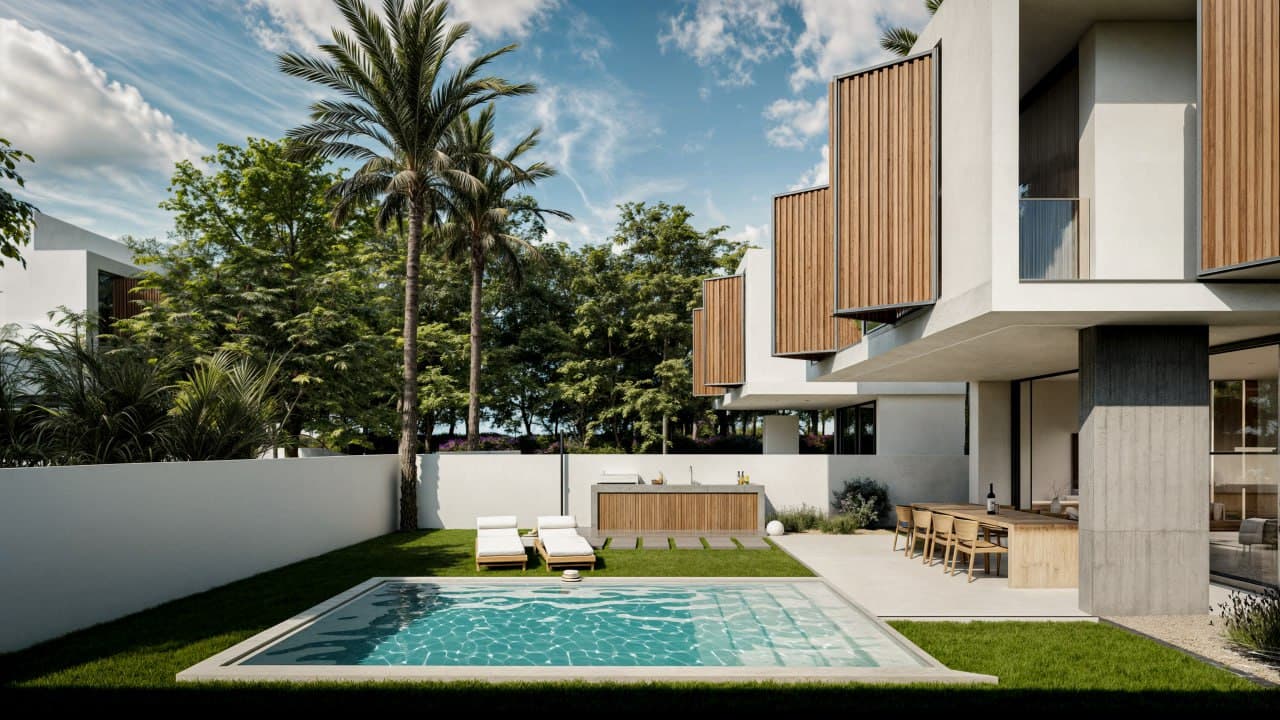 3-bedrooms house in Larnaca, Cyprus.