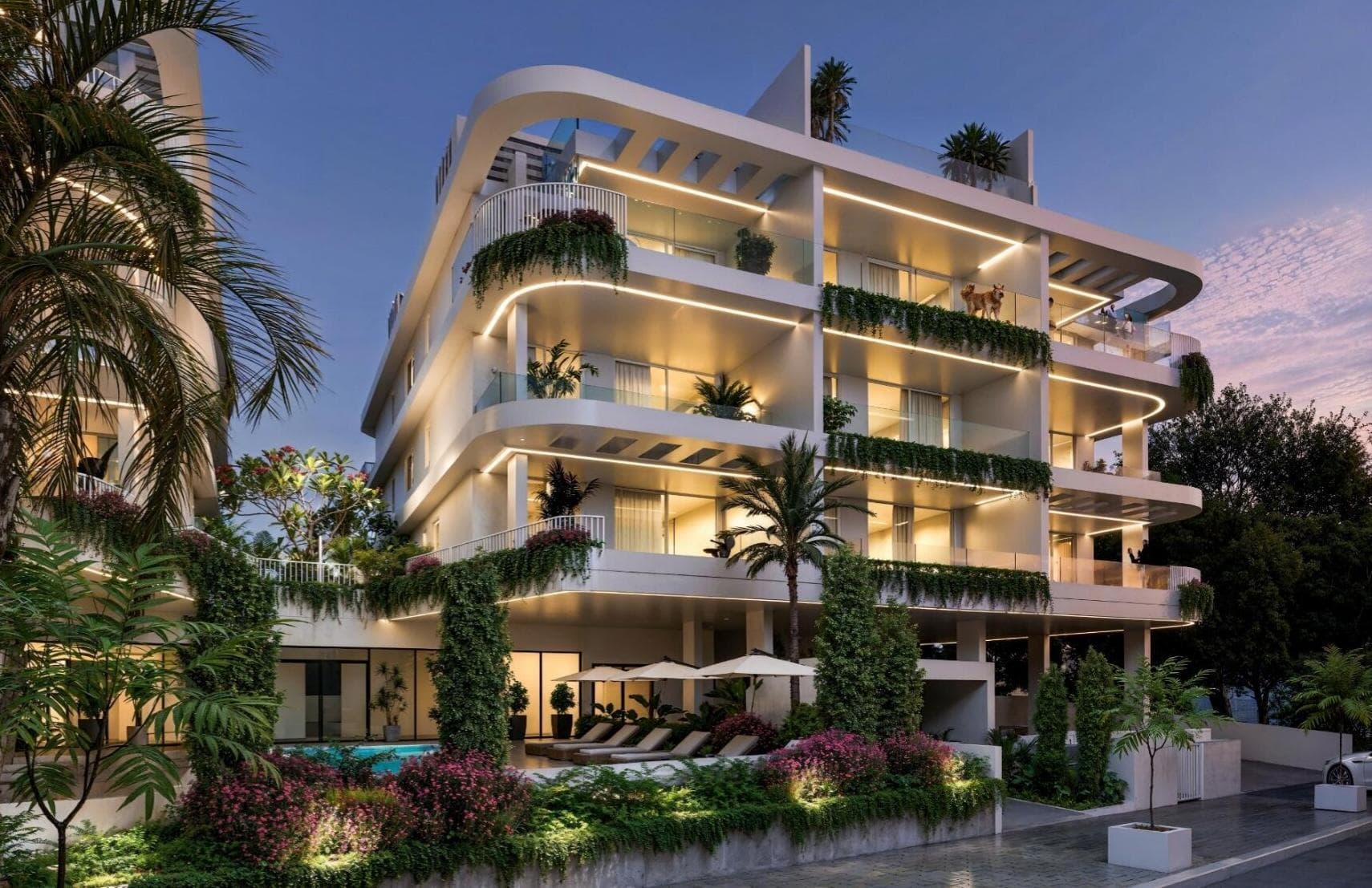 2-bedrooms apartments in Larnaca, Cyprus.