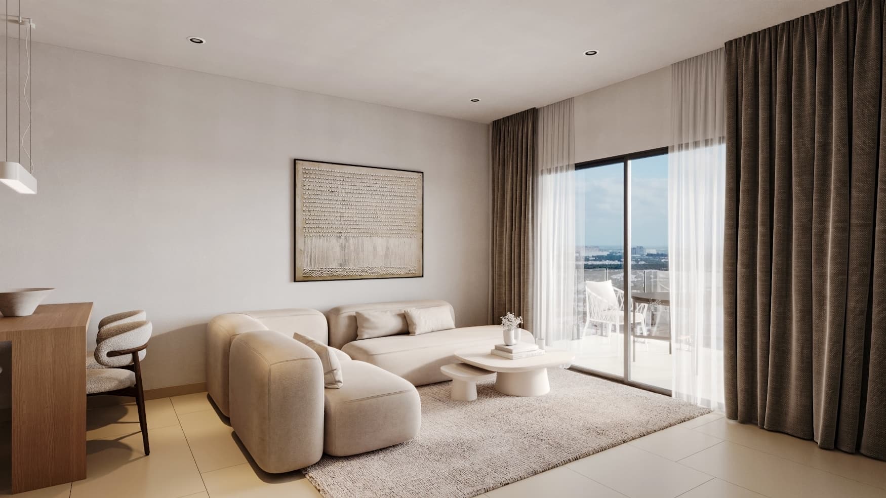 2-bedrooms apartments in Paphos, Cyprus.