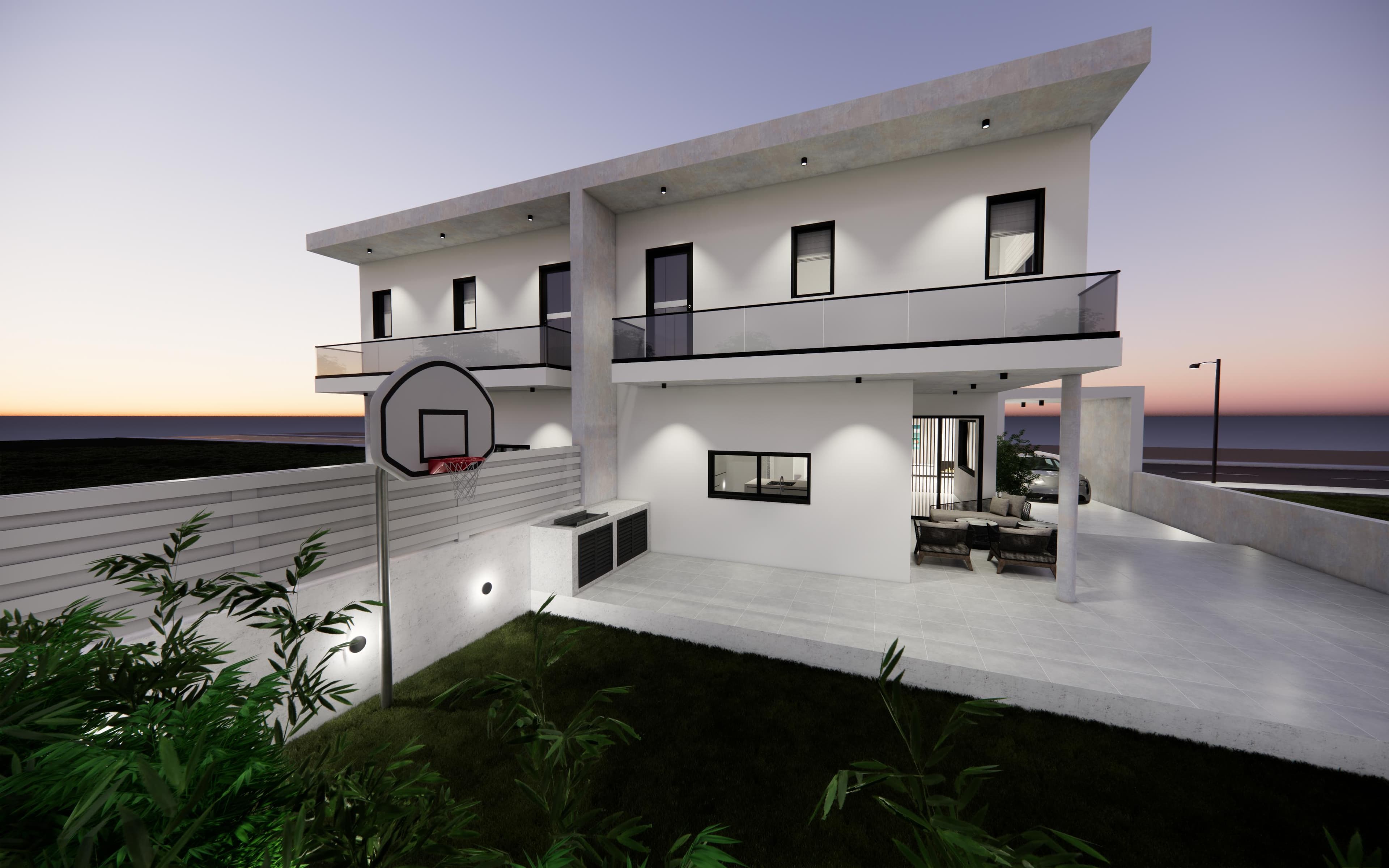 3-bedrooms house in Nicosia, Cyprus.