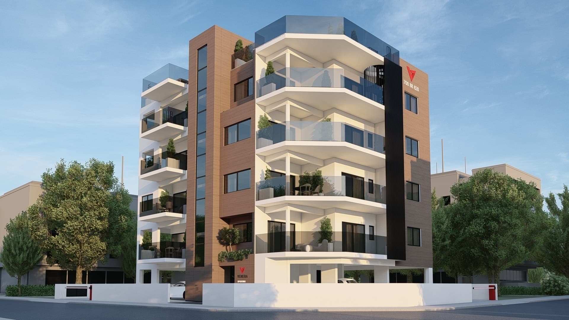 2-bedrooms apartments in Limassol, Cyprus.