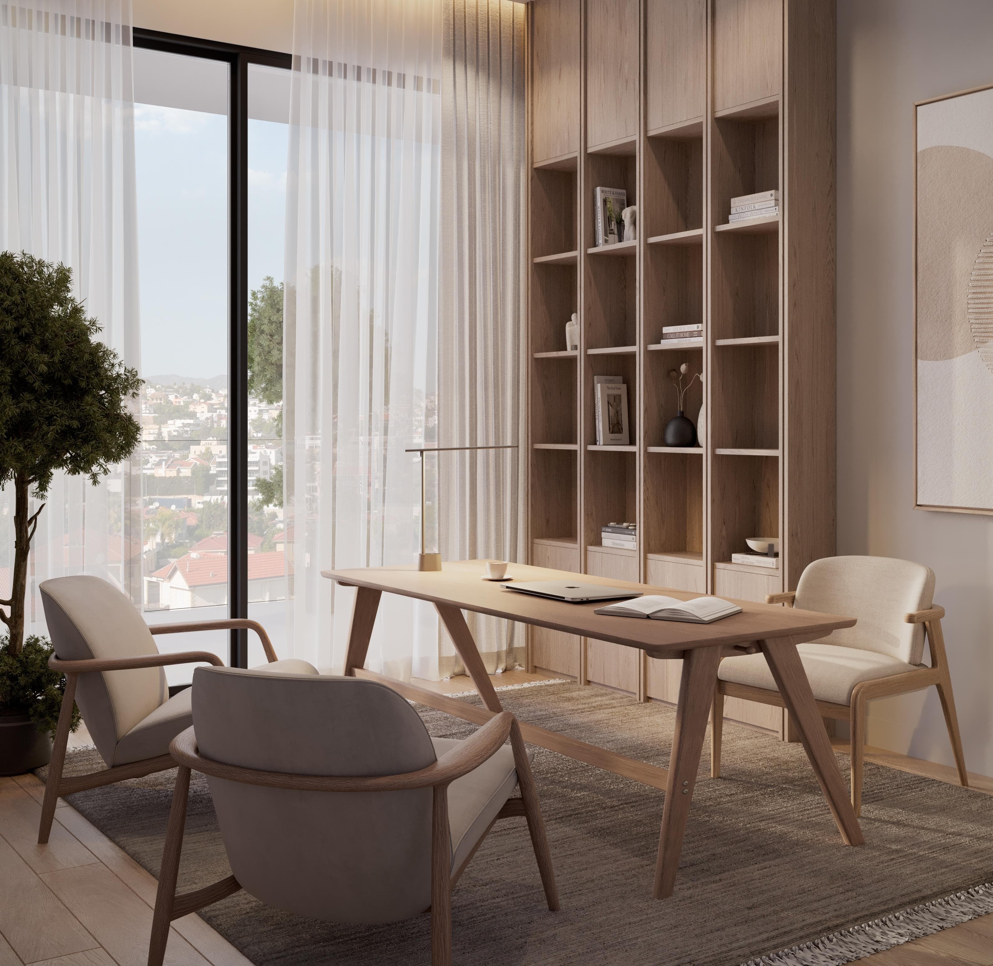 2-bedrooms apartments in Limassol, Cyprus.