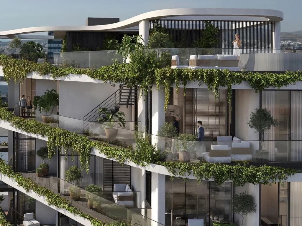 2-bedrooms apartments in Limassol, Cyprus.