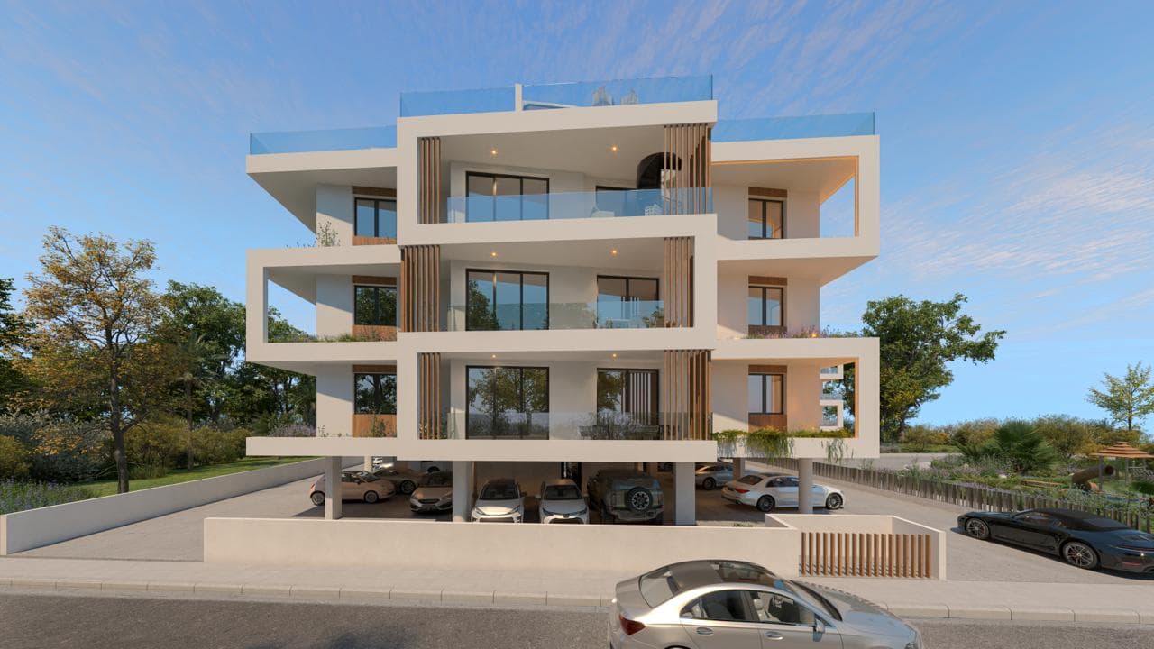 2-bedrooms apartments in Larnaca, Cyprus.