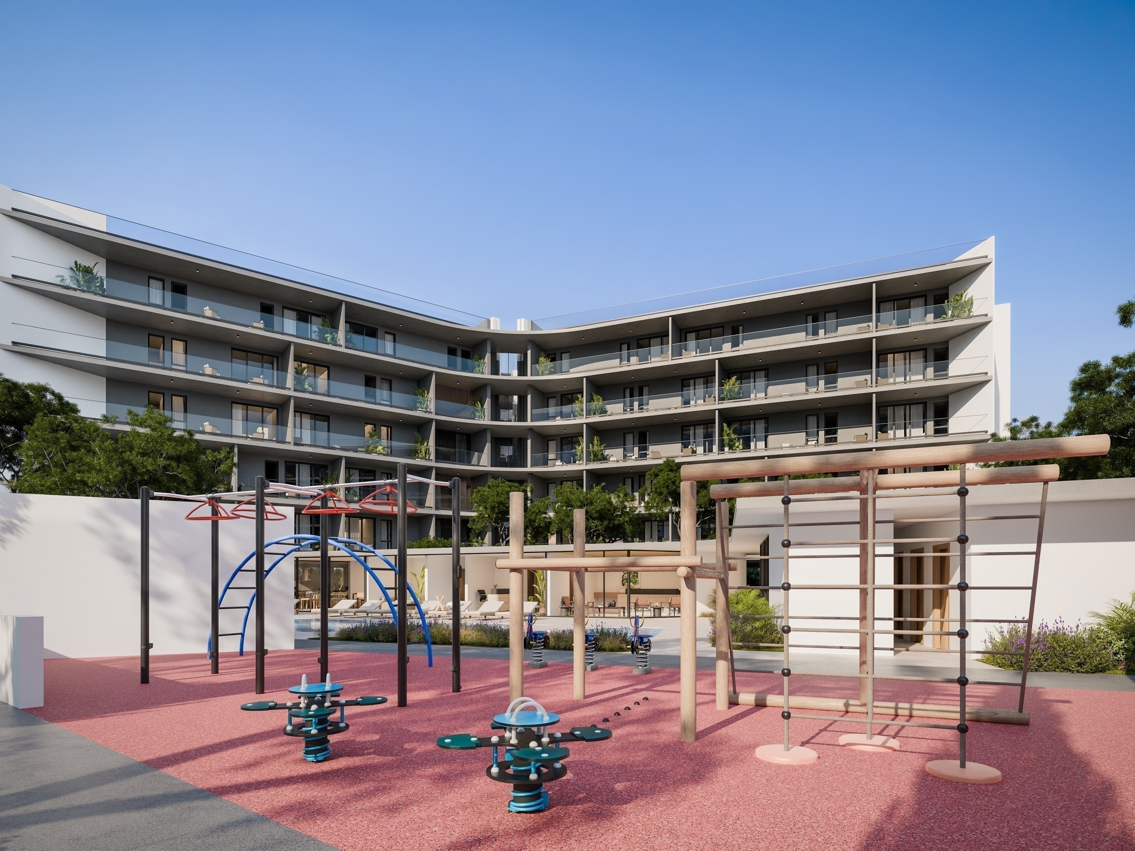 3-bedrooms apartments in Limassol, Cyprus.