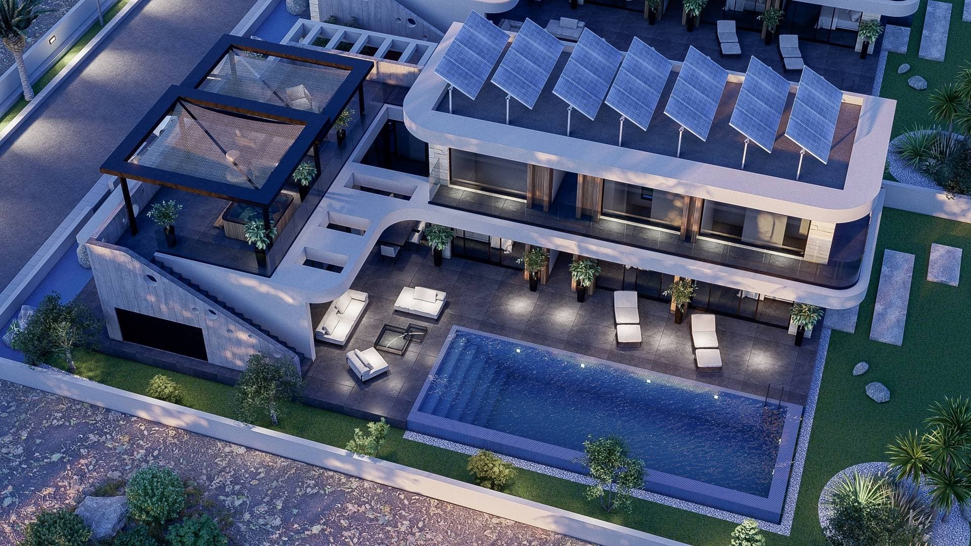 3-bedrooms house in Larnaca, Cyprus.