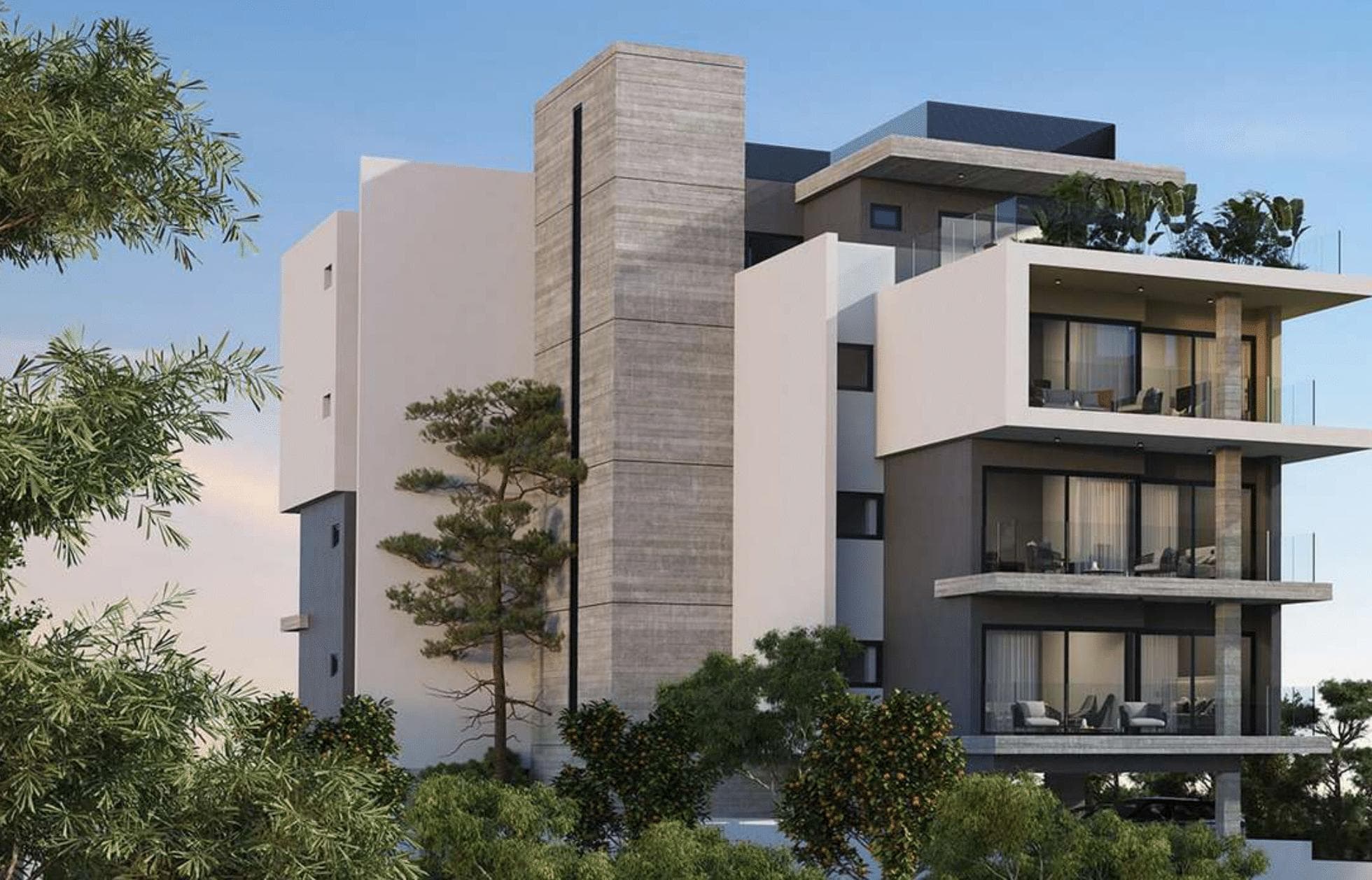 2-bedrooms apartments in Limassol, Cyprus.