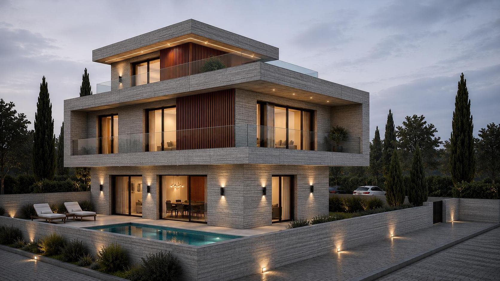 3-bedrooms house in Paphos, Cyprus.