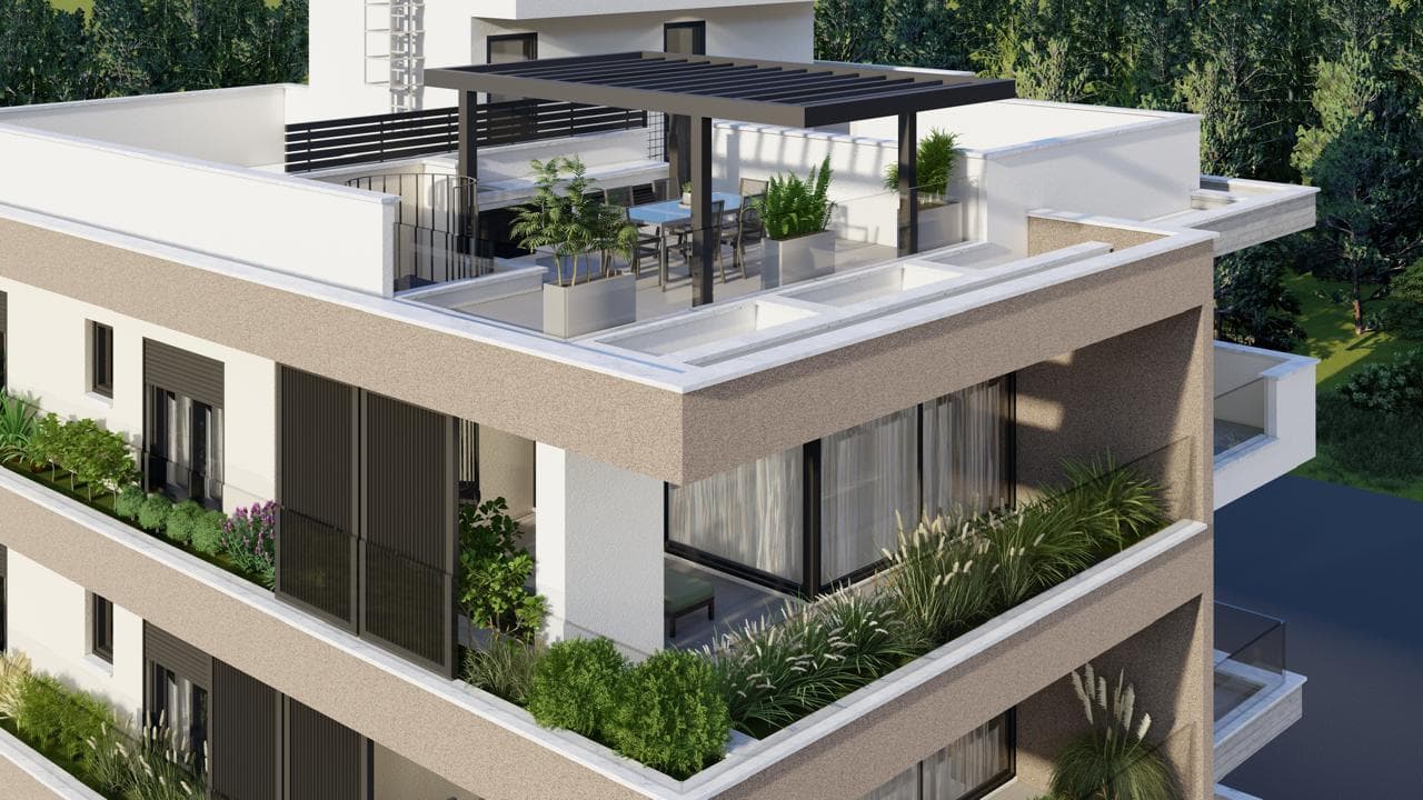 2-bedrooms apartments in Limassol, Cyprus.