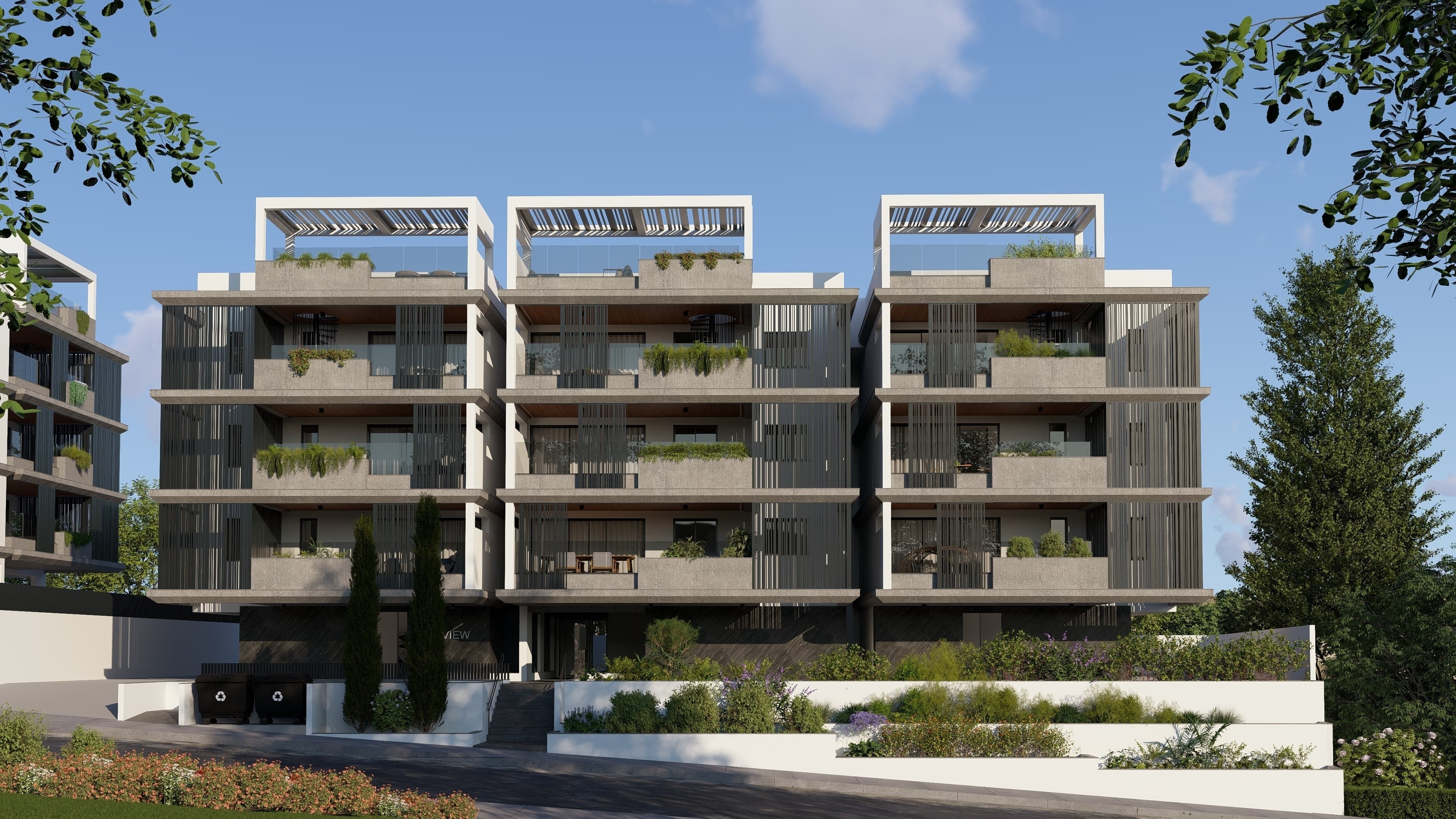 3-bedrooms apartments in Nicosia, Cyprus.