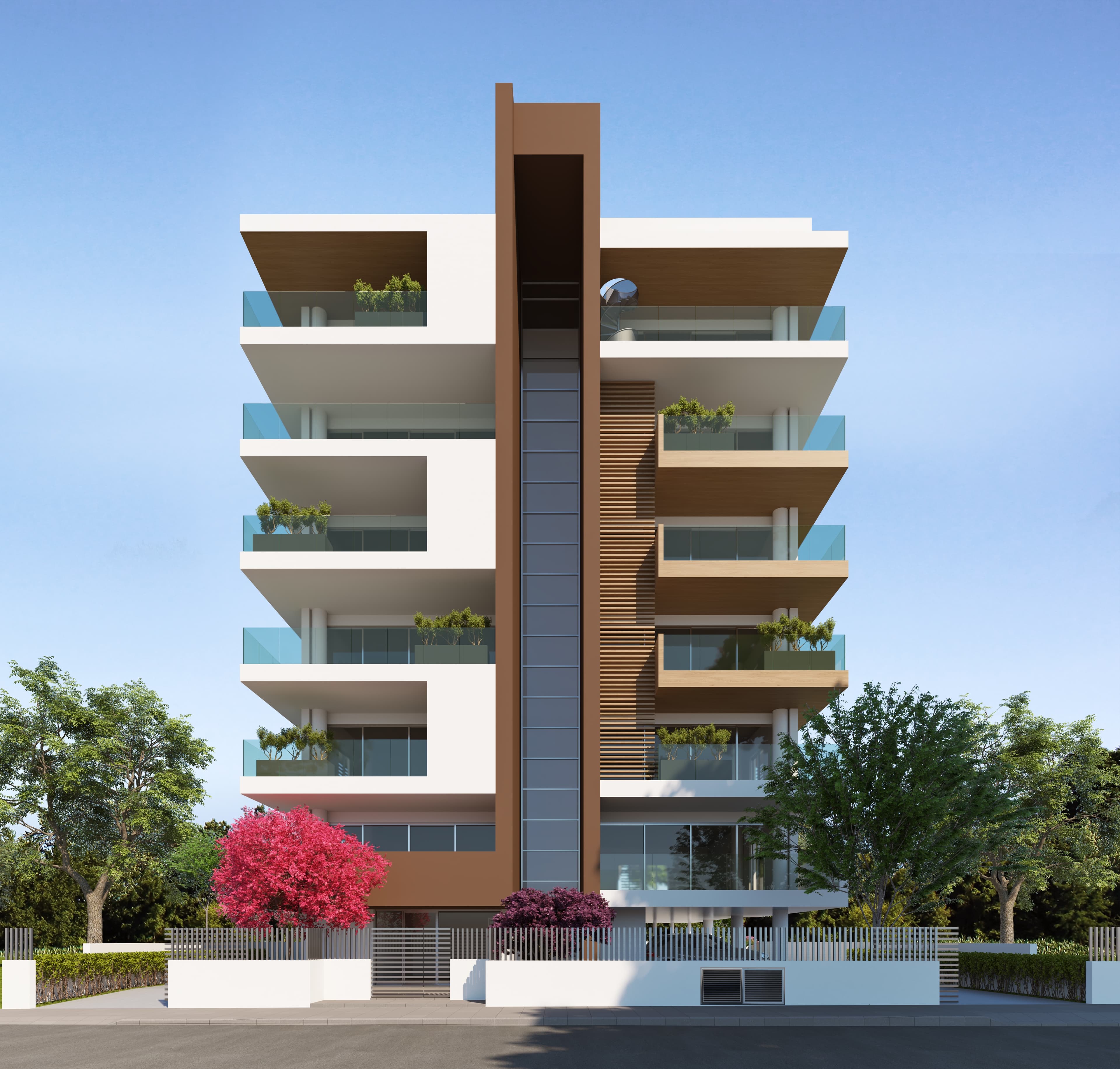 3-bedrooms apartments in Nicosia, Cyprus.