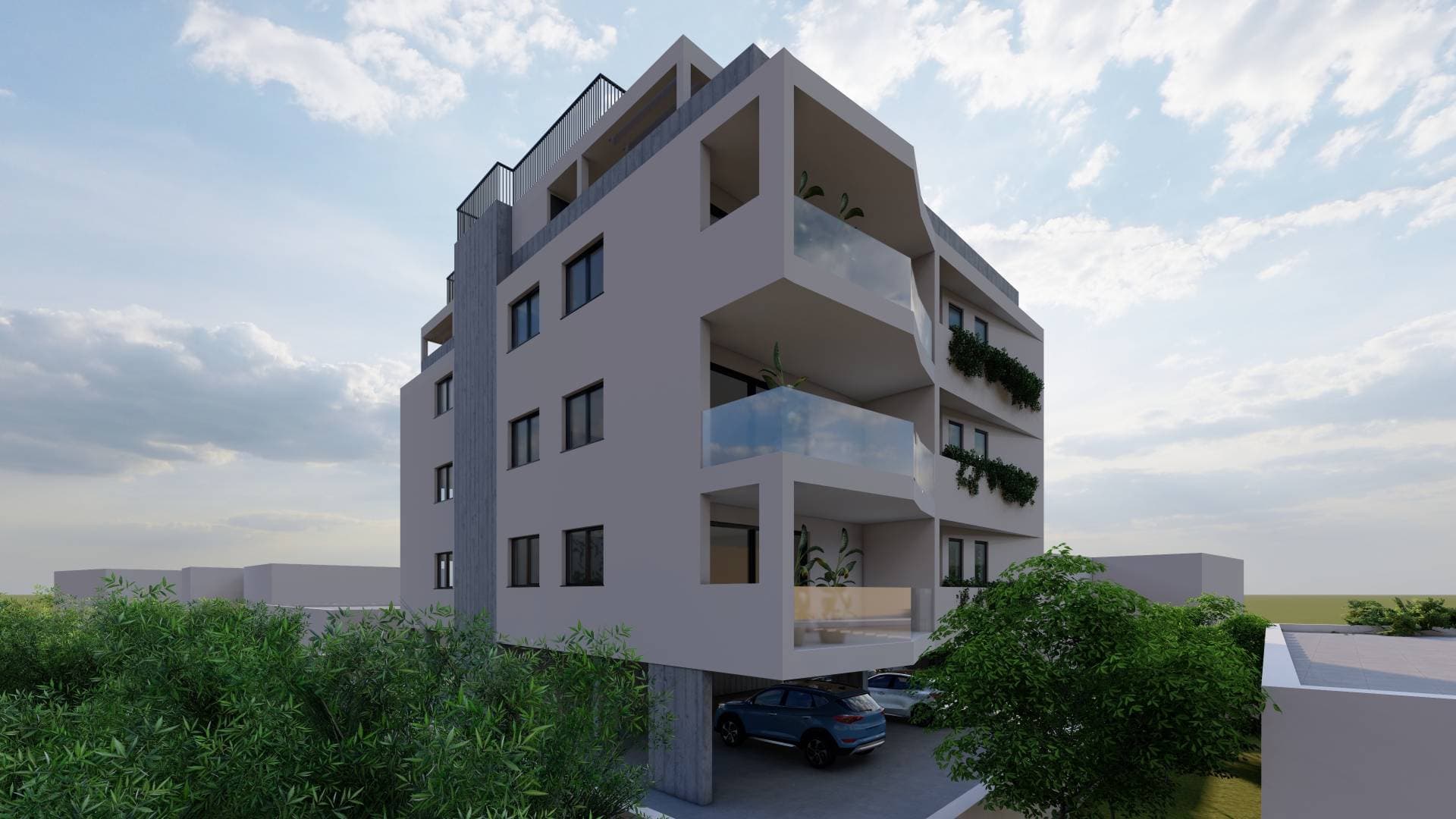 1-bedrooms apartments in Nicosia, Cyprus.