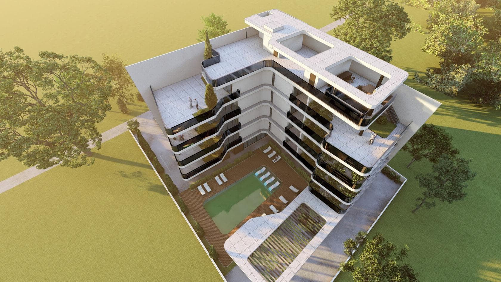 4-bedrooms apartments in Limassol, Cyprus.