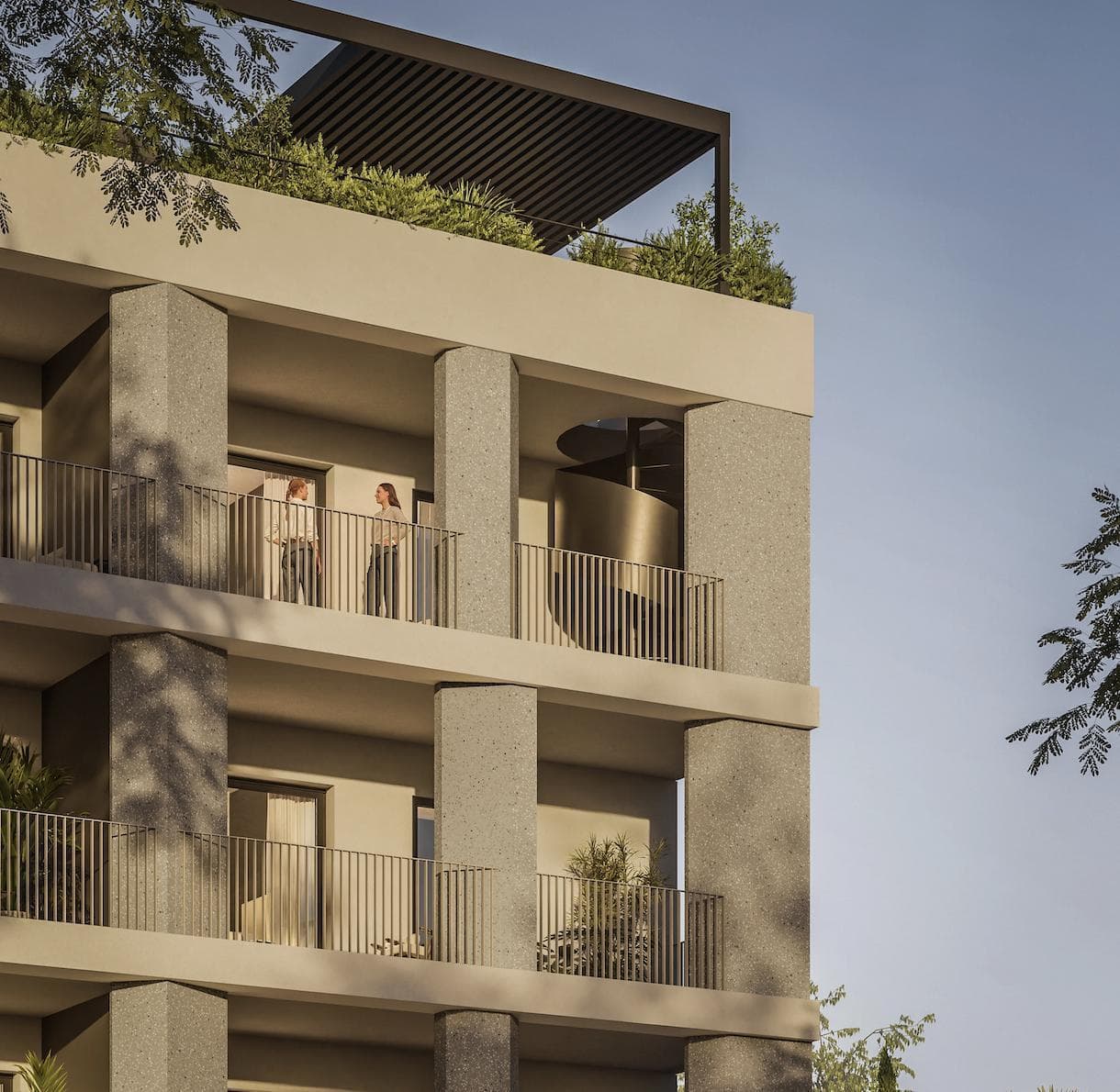 1-bedrooms apartments in Limassol, Cyprus.