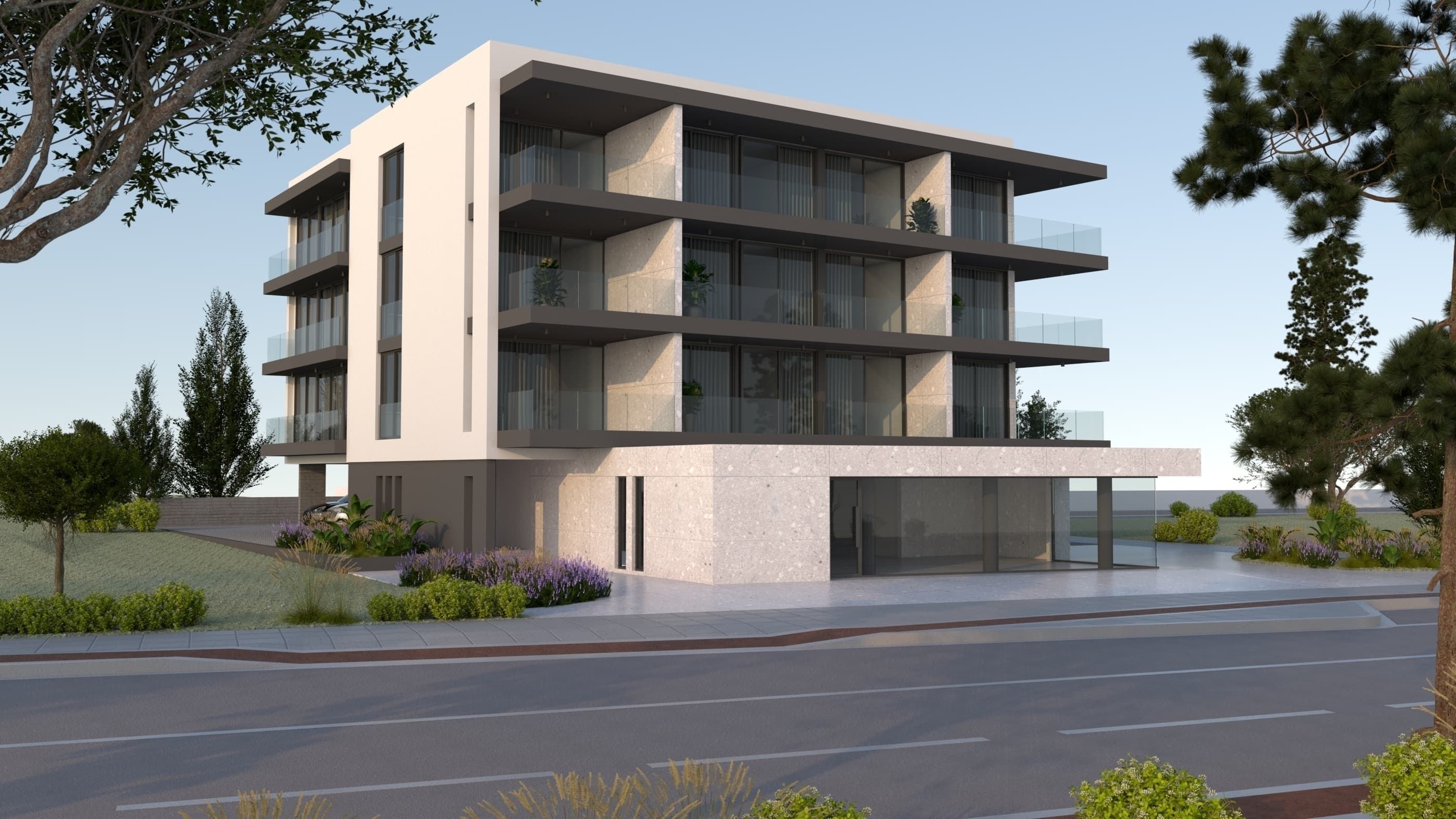 3-bedrooms apartments in Paphos, Cyprus.