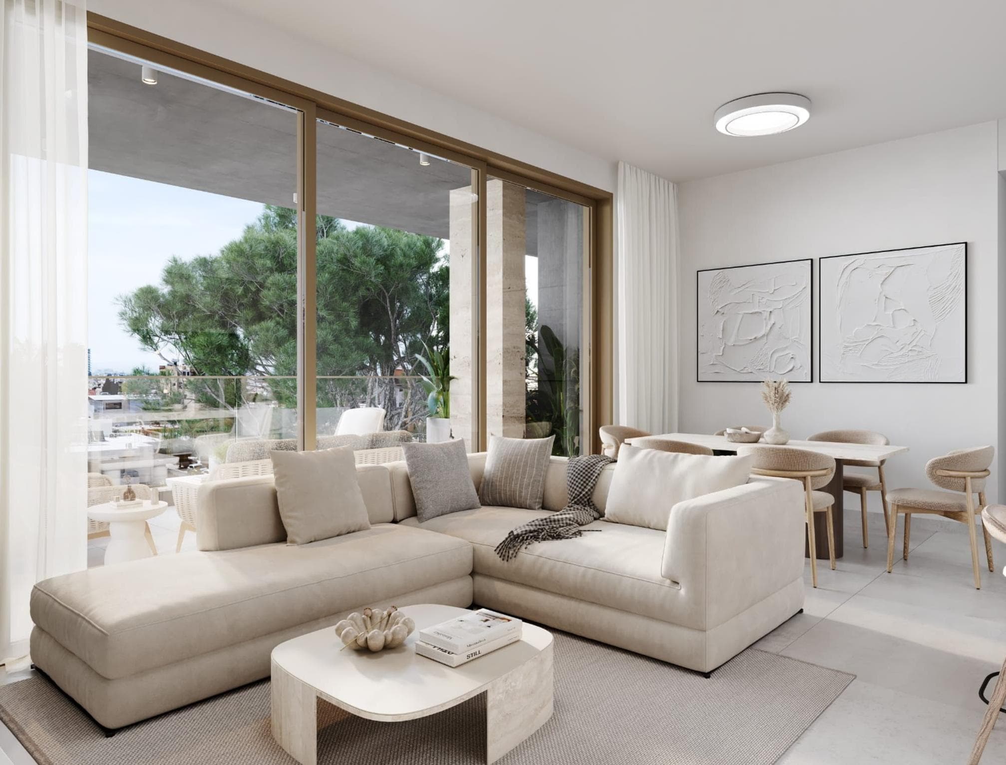 2-bedrooms apartments in Limassol, Cyprus.