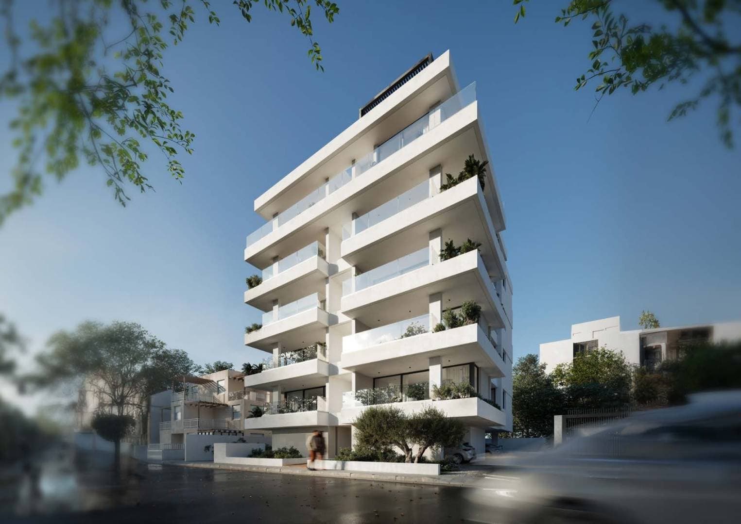 2-bedrooms apartments in Larnaca, Cyprus.