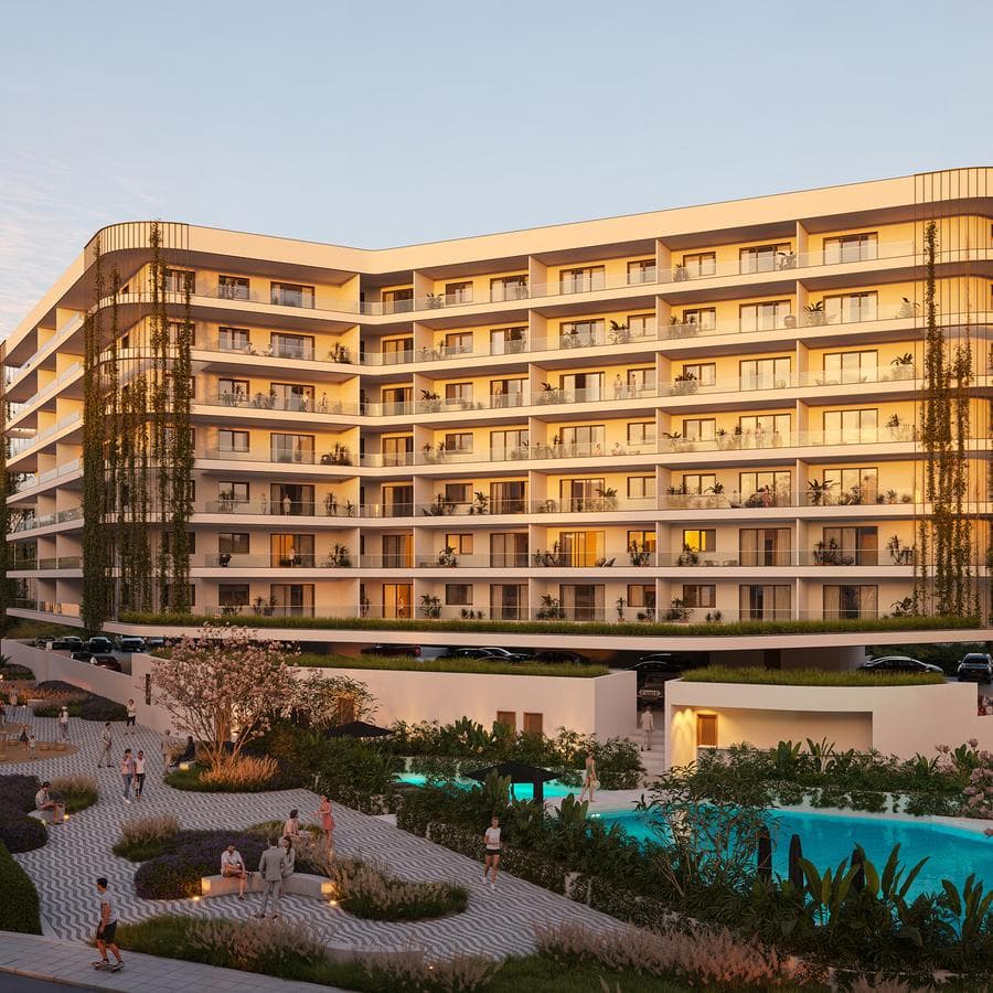 2-bedrooms apartments in Limassol, Cyprus.