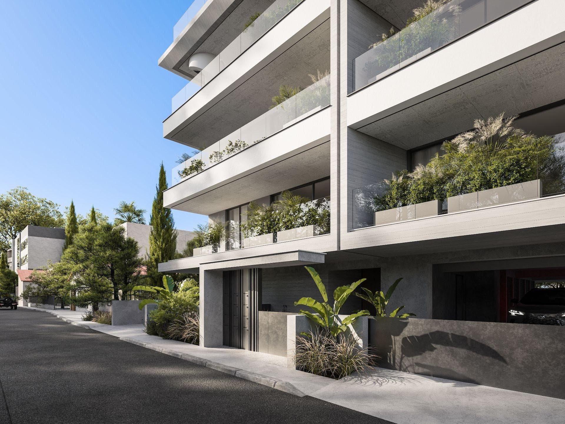 2-bedrooms apartments in Limassol, Cyprus.