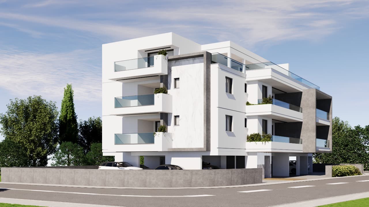 2-bedrooms apartments in Larnaca, Cyprus.