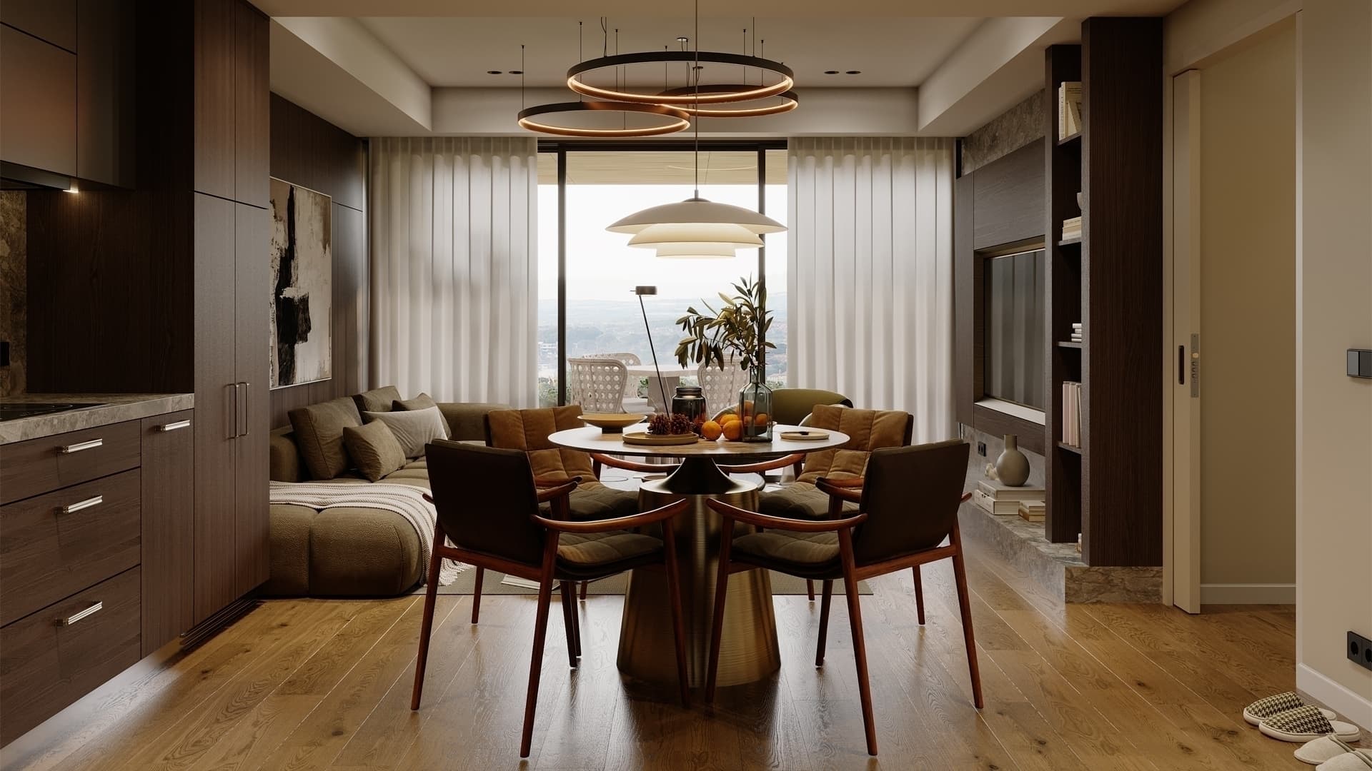 2-bedrooms apartments in Larnaca, Cyprus.