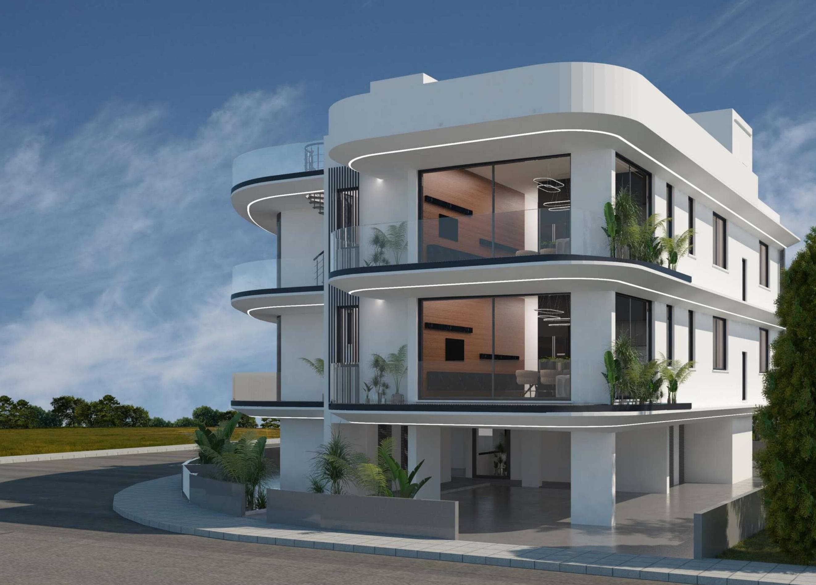 2-bedrooms apartments in Larnaca, Cyprus.