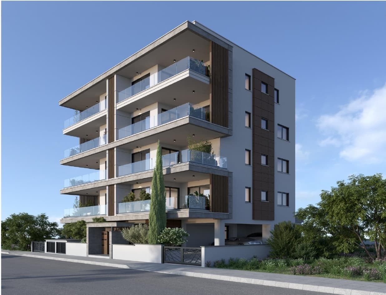 2-bedrooms apartments in Limassol, Cyprus.