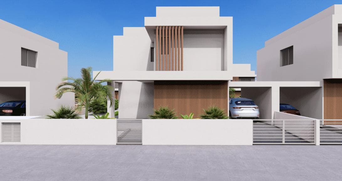 3-bedrooms house in Larnaca, Cyprus.