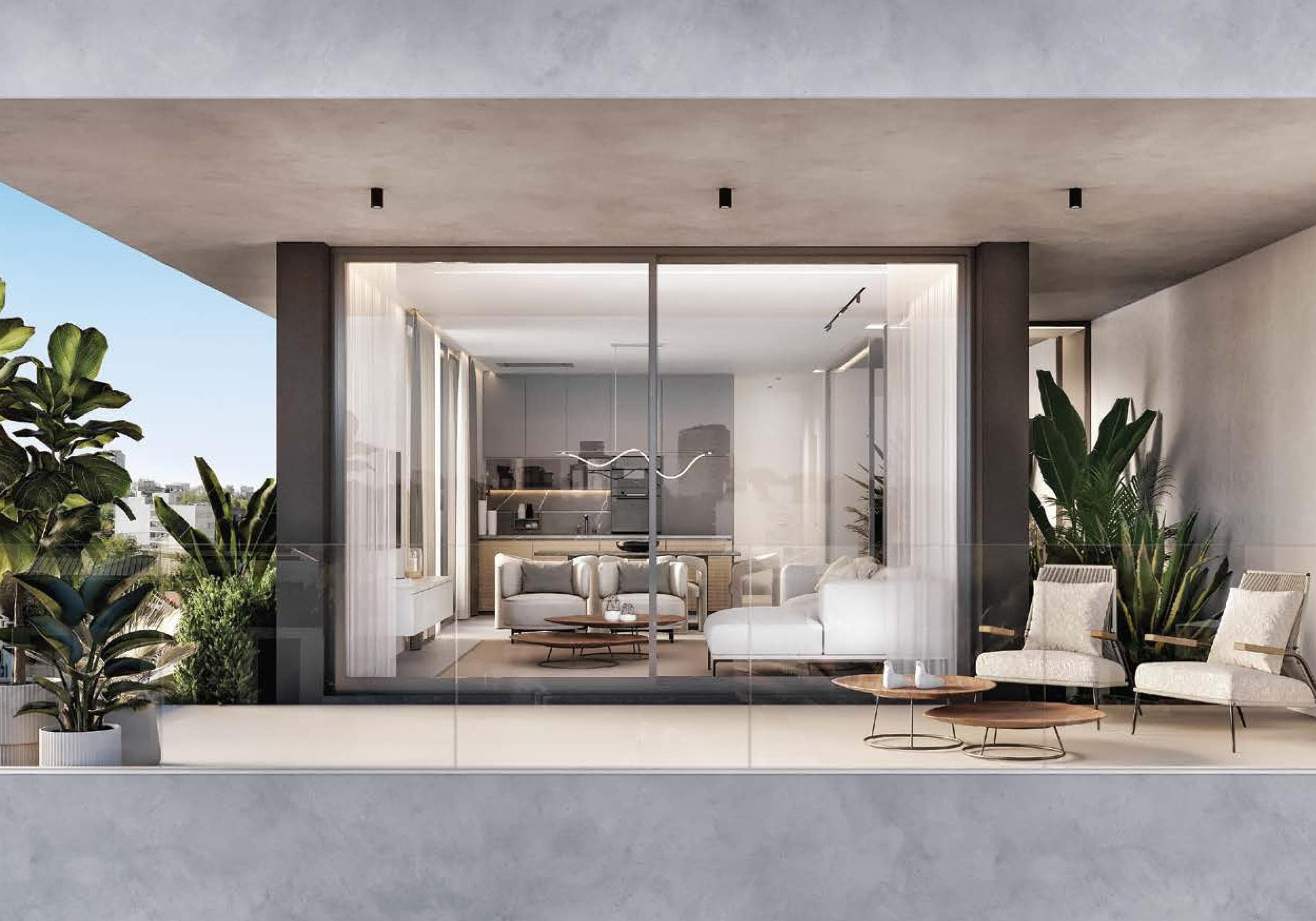 3-bedrooms apartments in Nicosia, Cyprus.