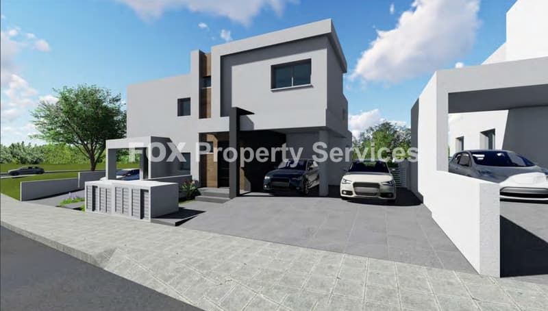 3 Bedroom Semi-Detached House for Sale in Nicosia, Kallithea