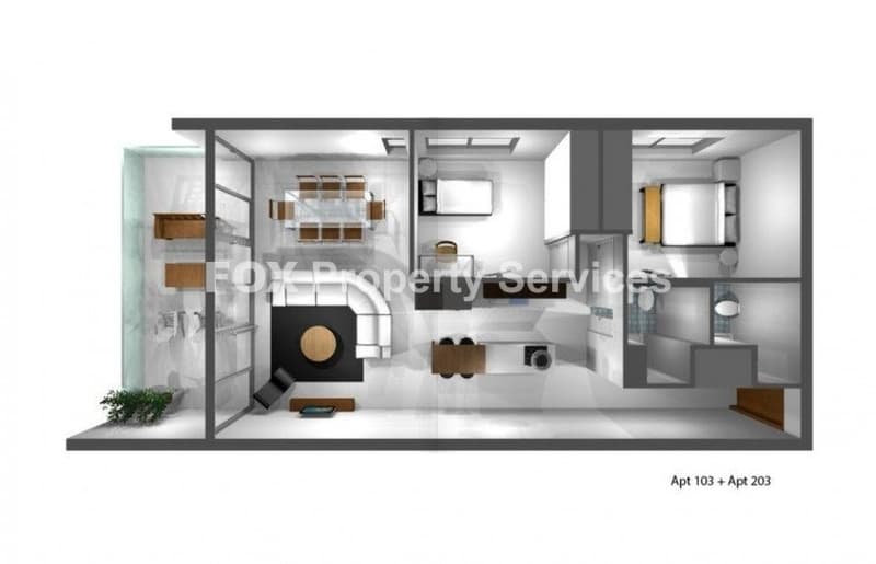 2 Bedroom Standard Apartment for Sale in Nicosia, Aglantzia
