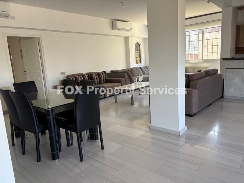 3 Bedroom Whole Floor Apartment for Rent in Nicosia, Makedonitissa