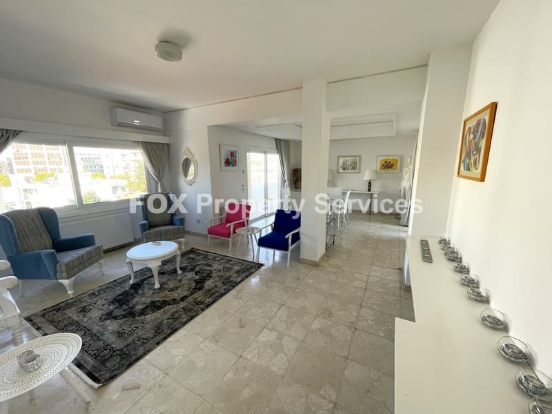 3 Bedroom Whole Floor Apartment for Rent in Nicosia, Agioi Omologites