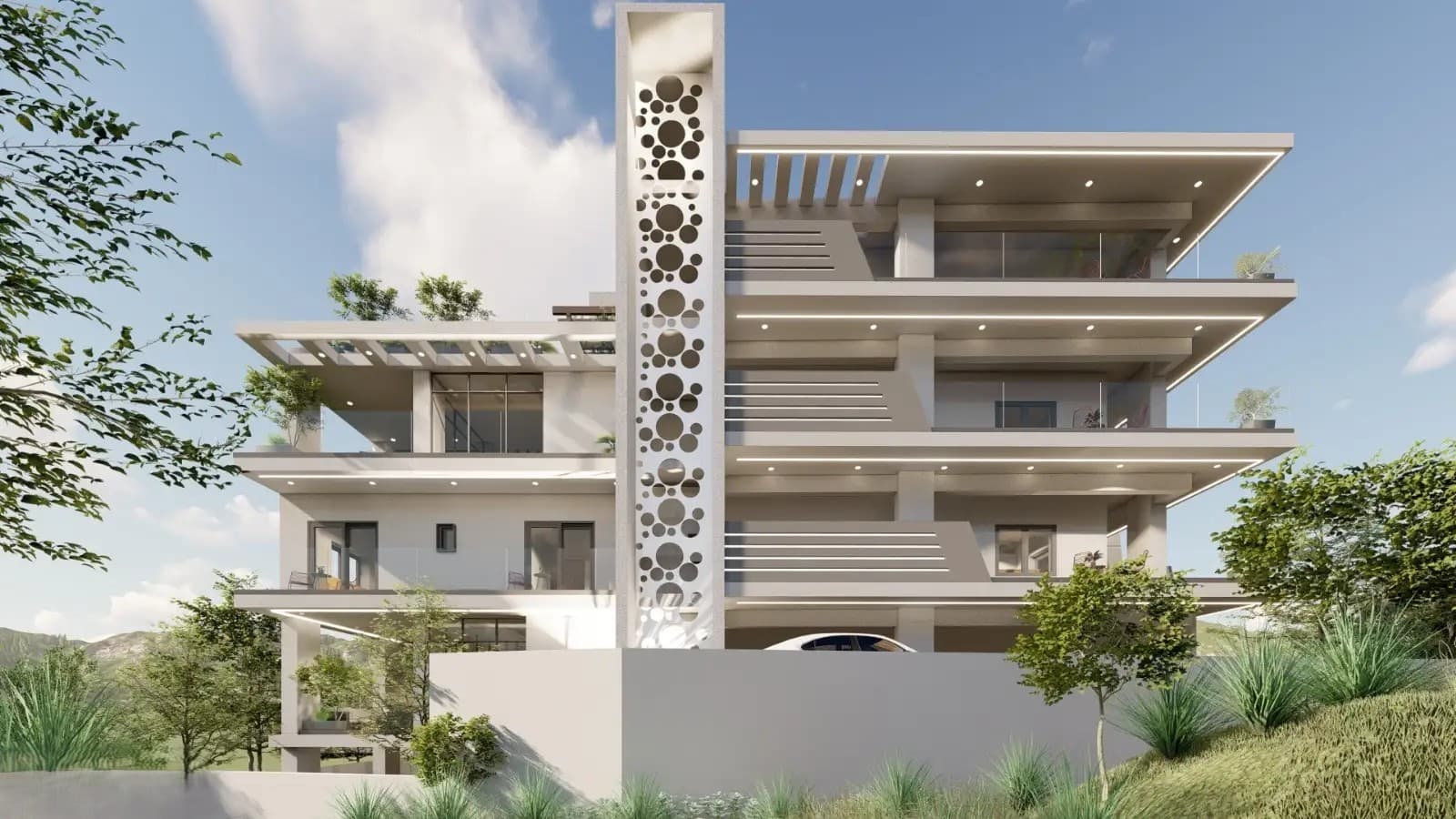 2-bedrooms apartments in Paphos, Cyprus.