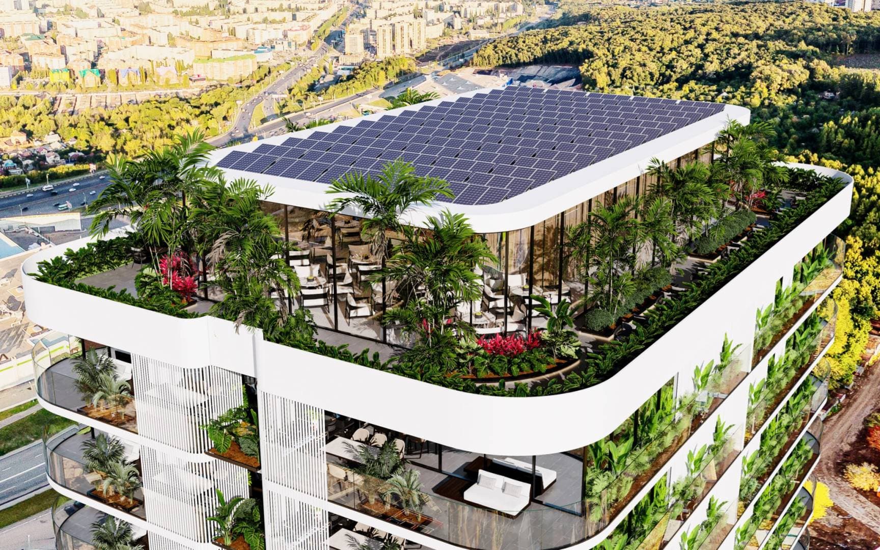 2-bedrooms apartments in Nicosia, Cyprus.