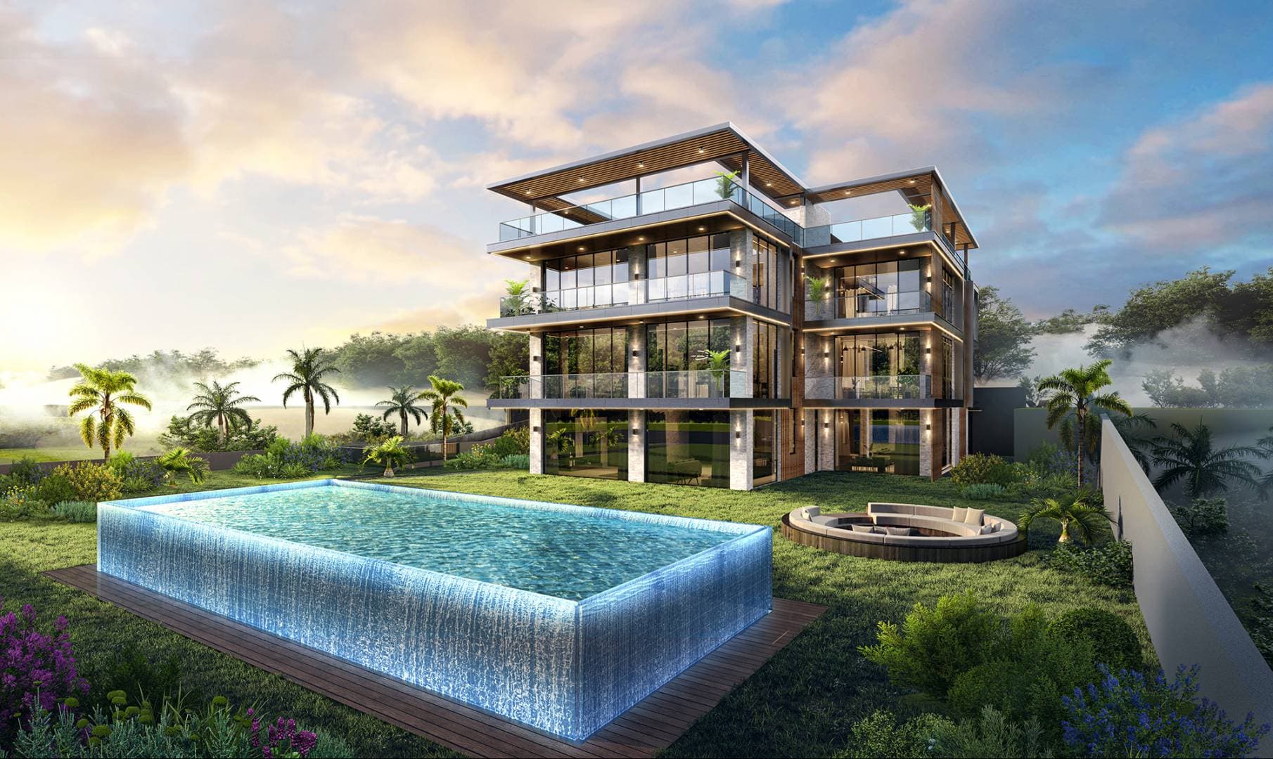 3-bedrooms apartments in Limassol, Cyprus.