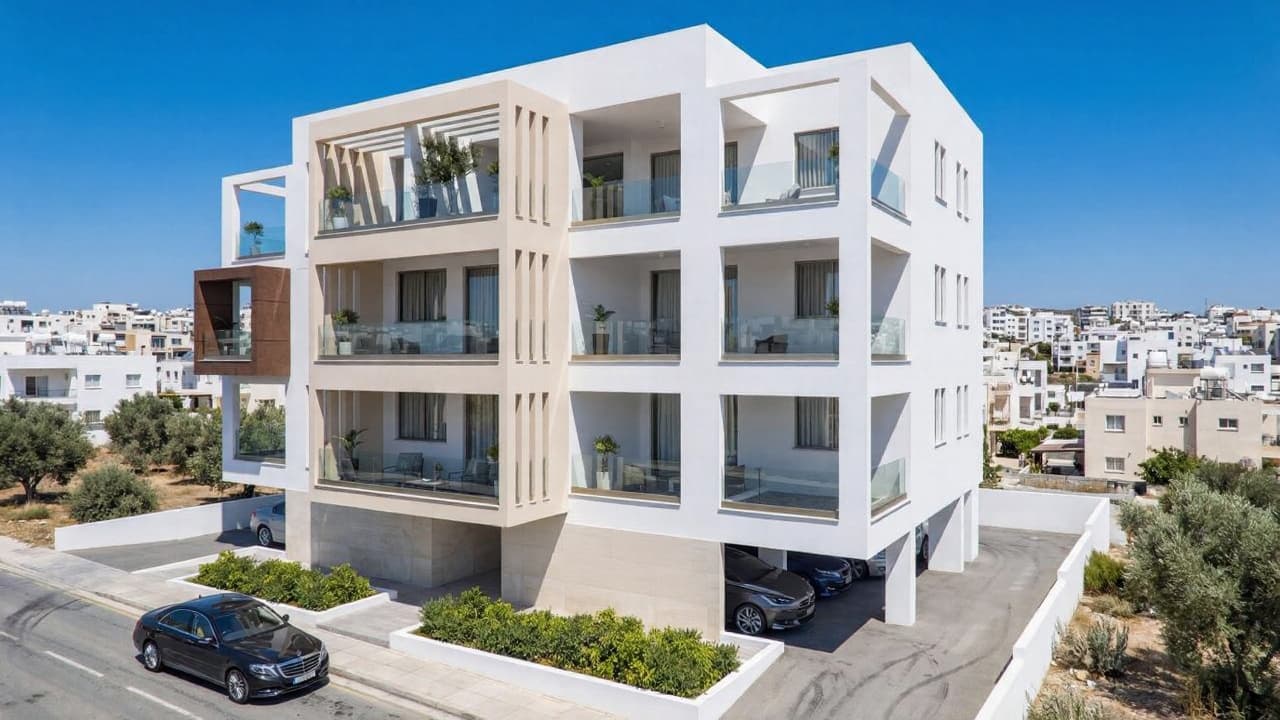 2-bedrooms apartments in Larnaca, Cyprus.