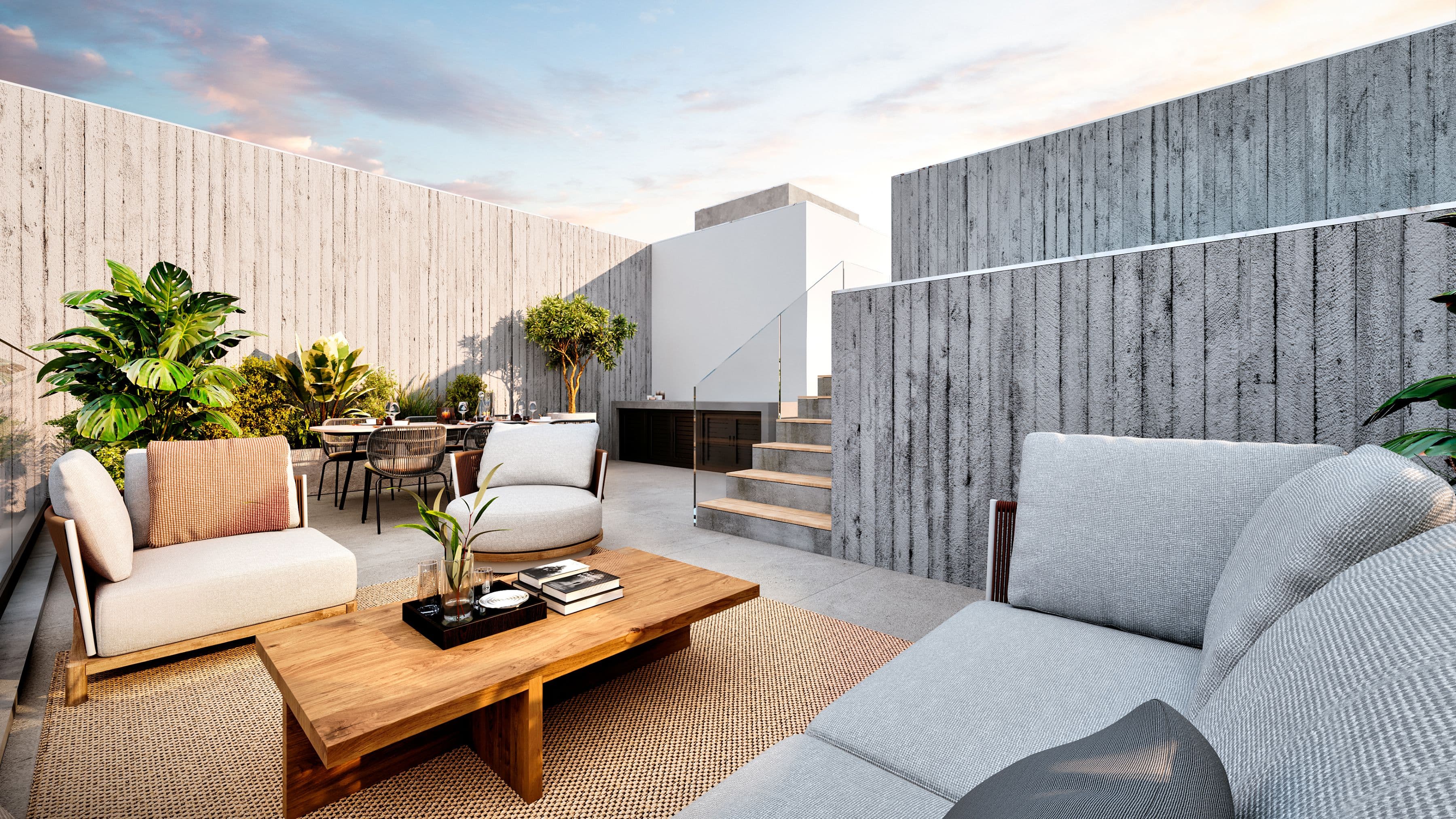3-bedrooms apartments in Limassol, Cyprus.