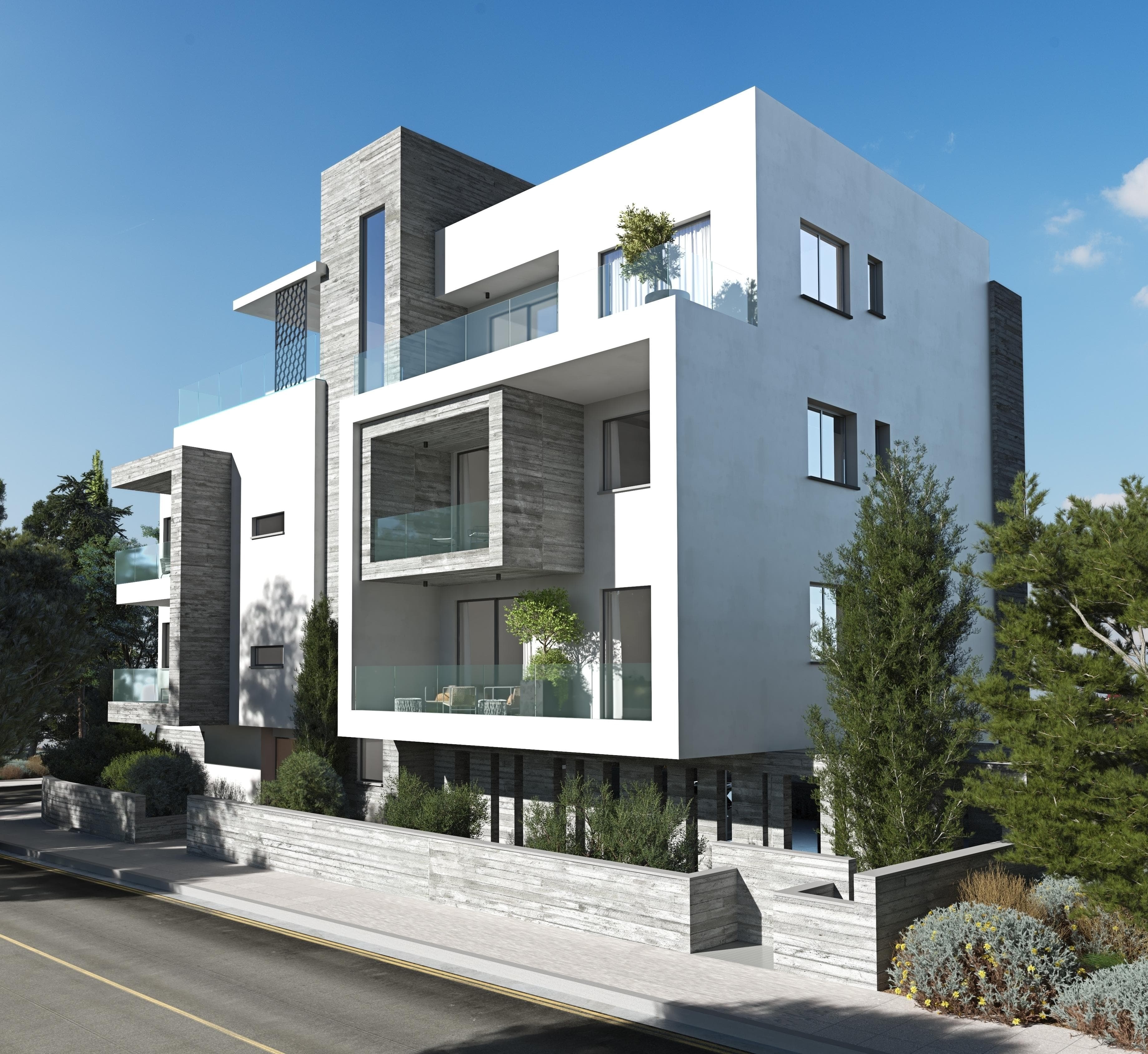 2-bedrooms apartments in Paphos, Cyprus.