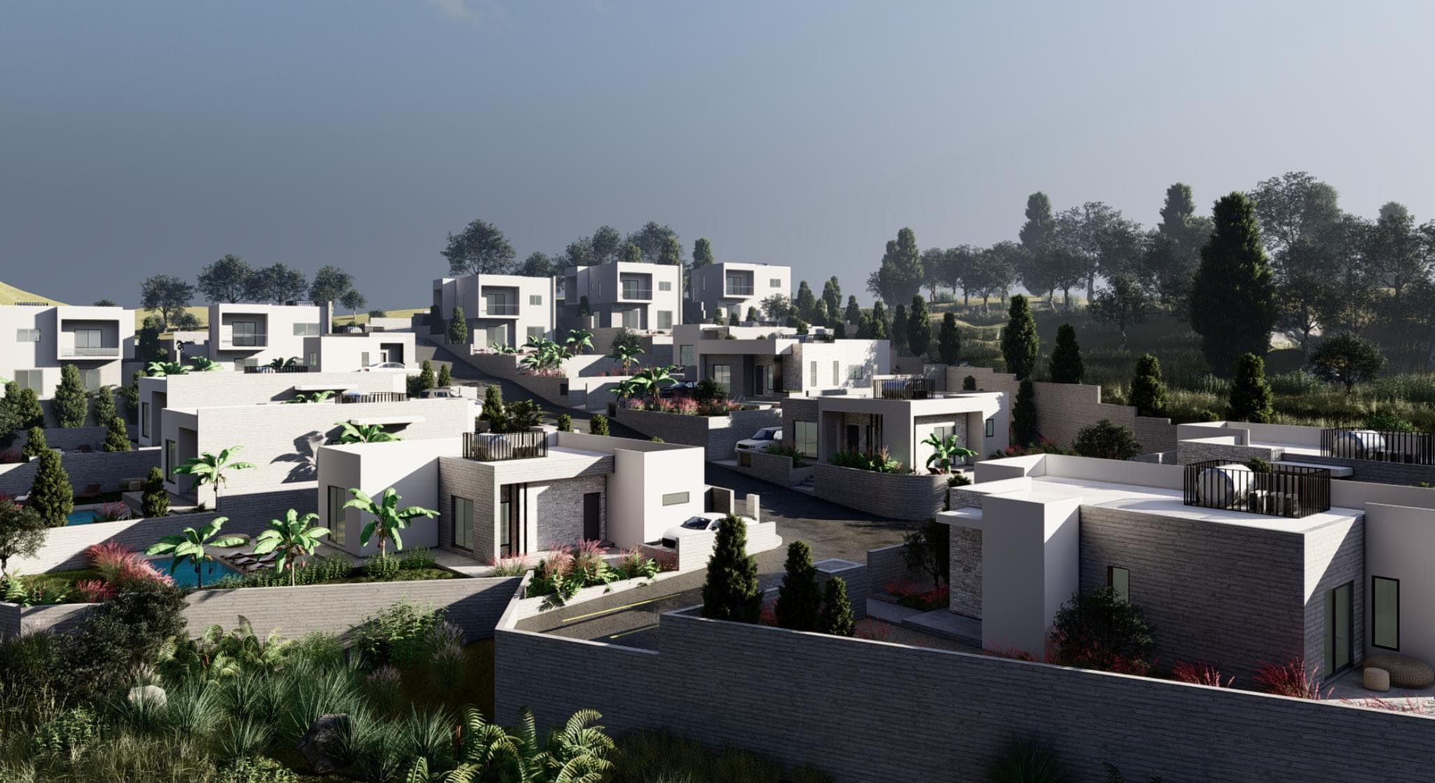 3-bedrooms house in Paphos, Cyprus.
