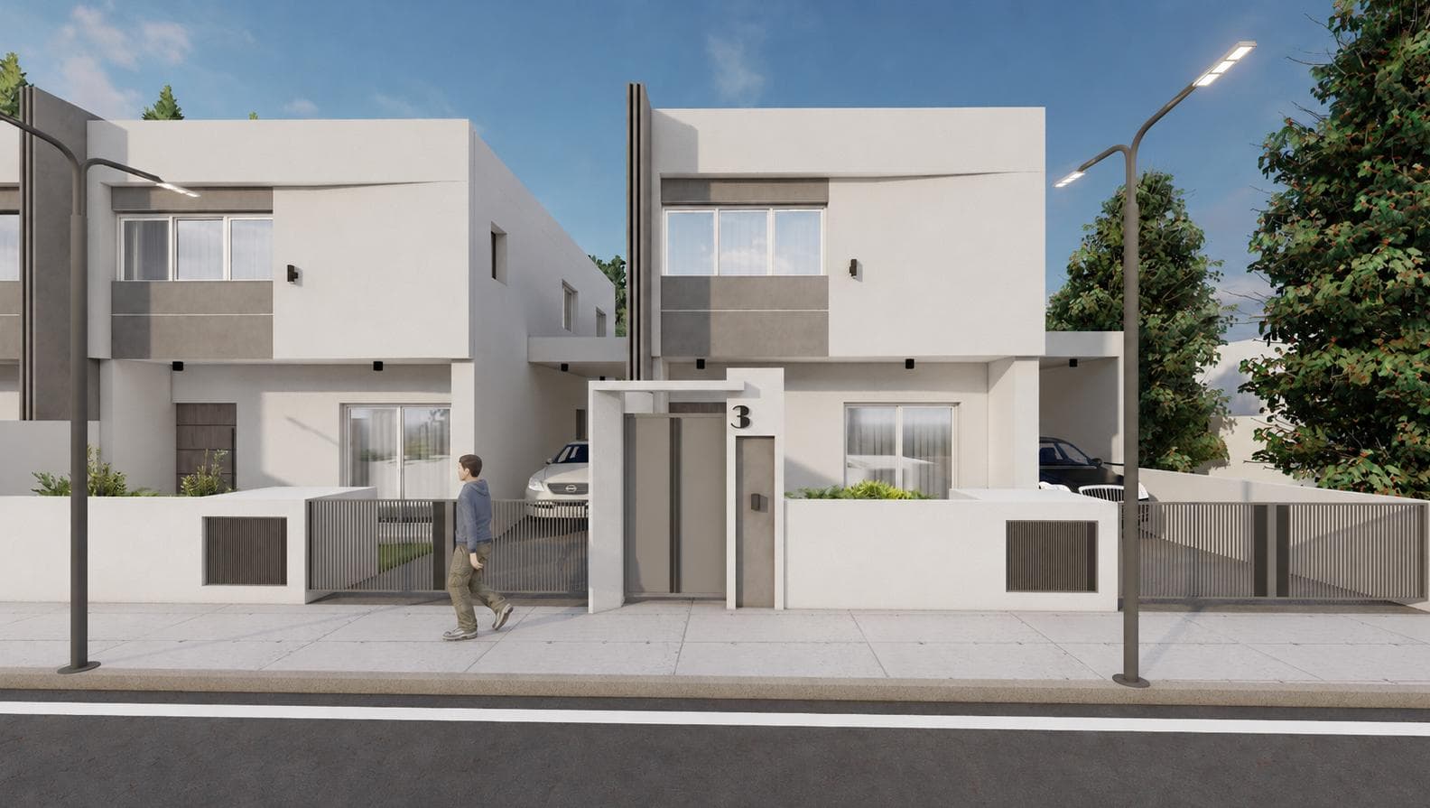 3-bedrooms house in Nicosia, Cyprus.