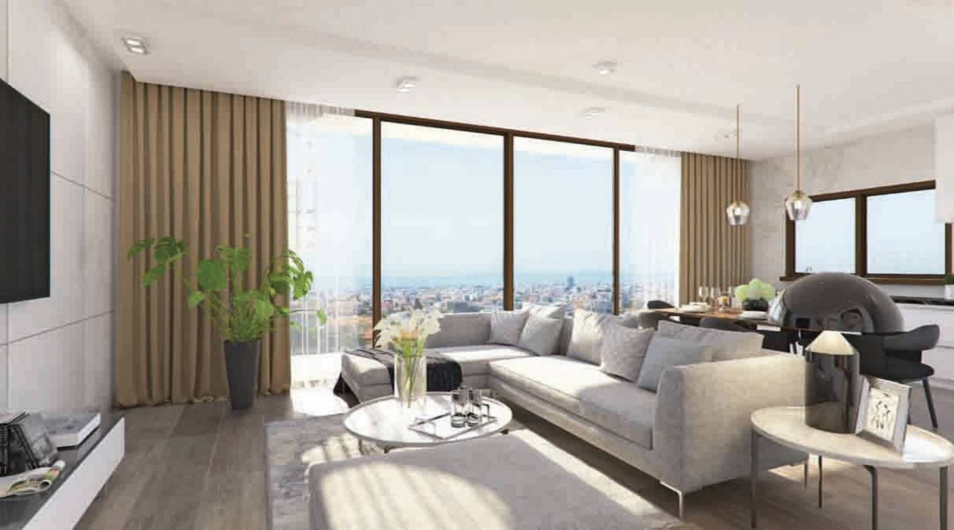 2-bedrooms apartments in Limassol, Cyprus.