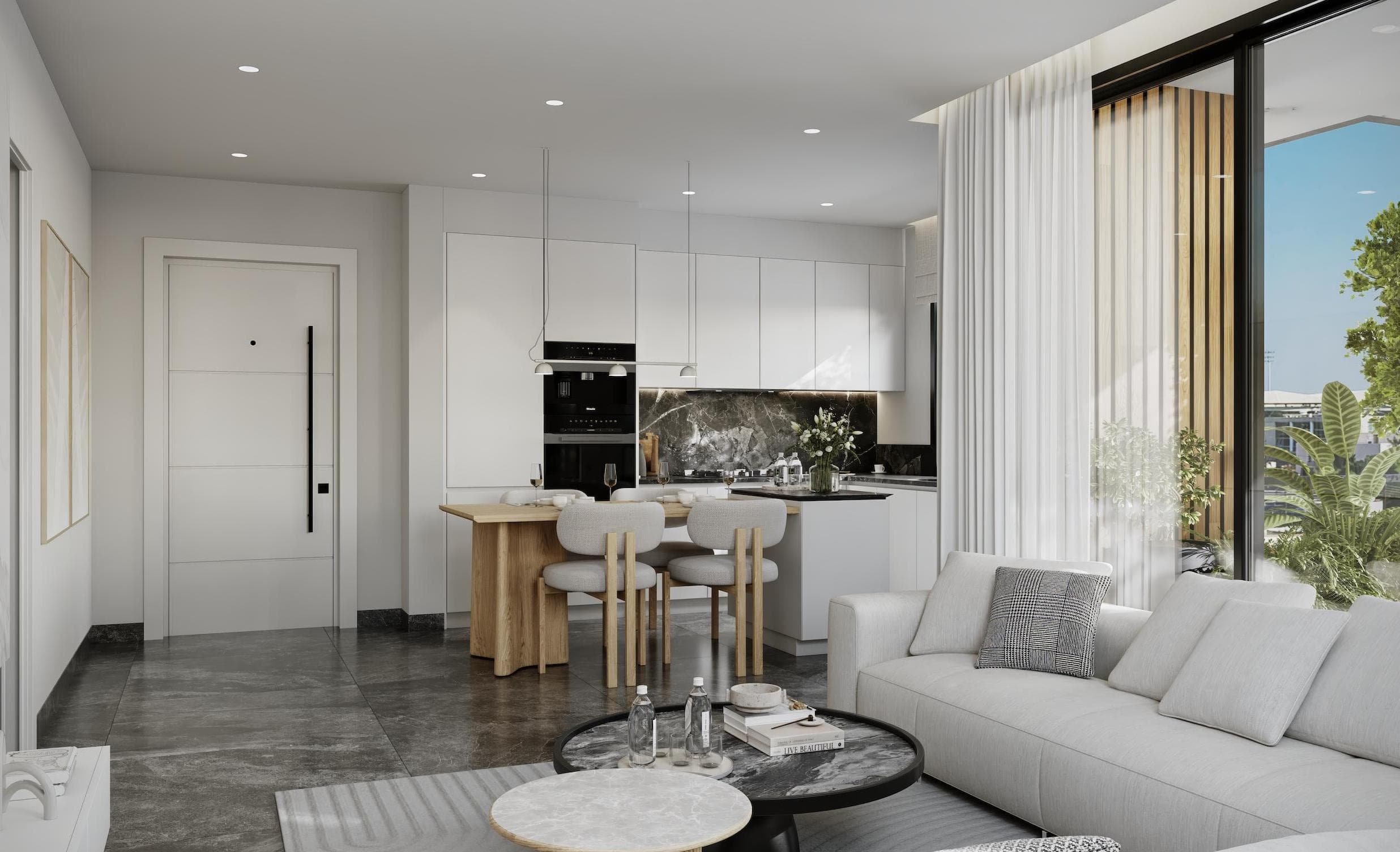 2-bedrooms apartments in Limassol, Cyprus.