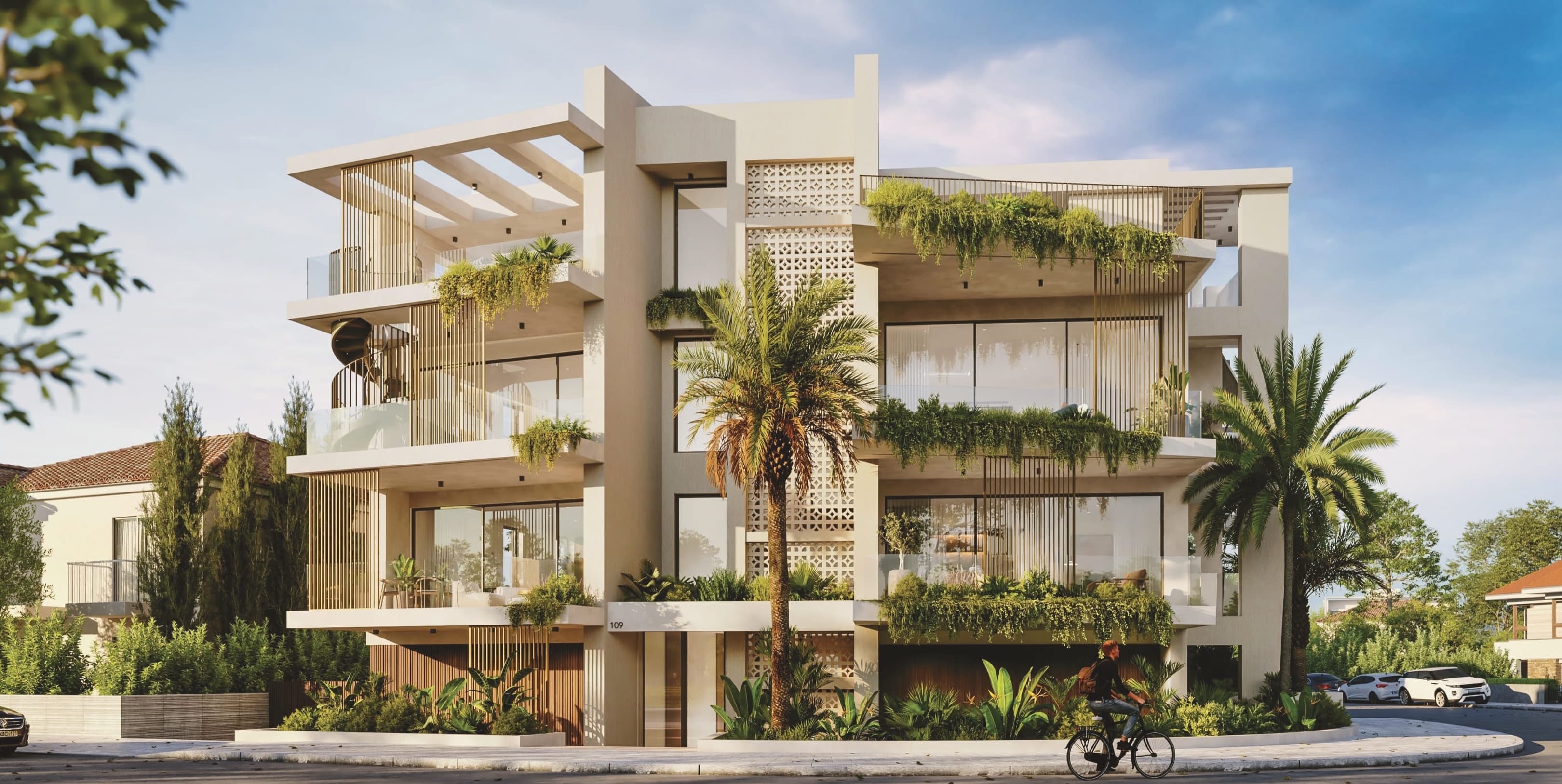 2-bedrooms apartments in Nicosia, Cyprus.