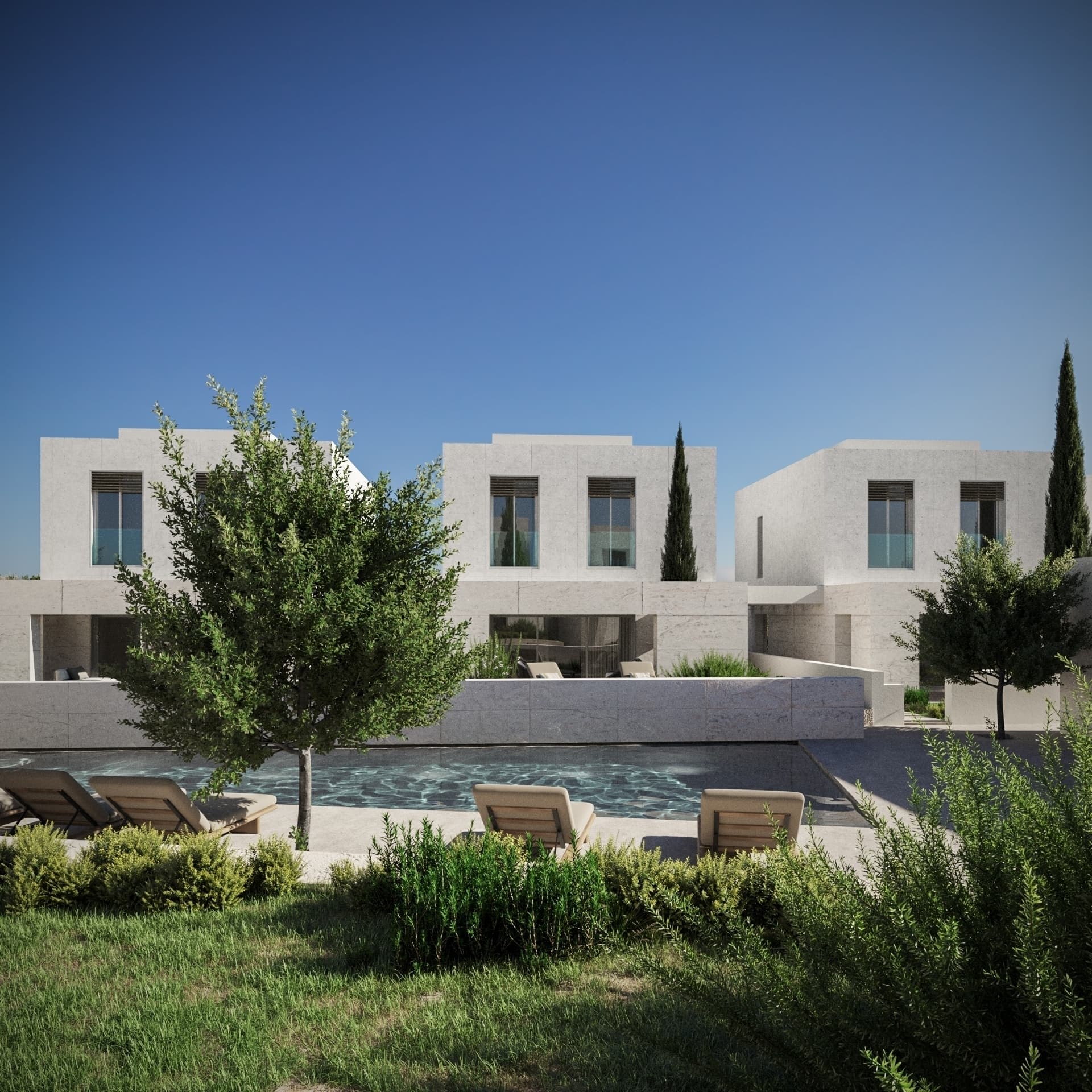 2-bedrooms house in Paphos, Cyprus.