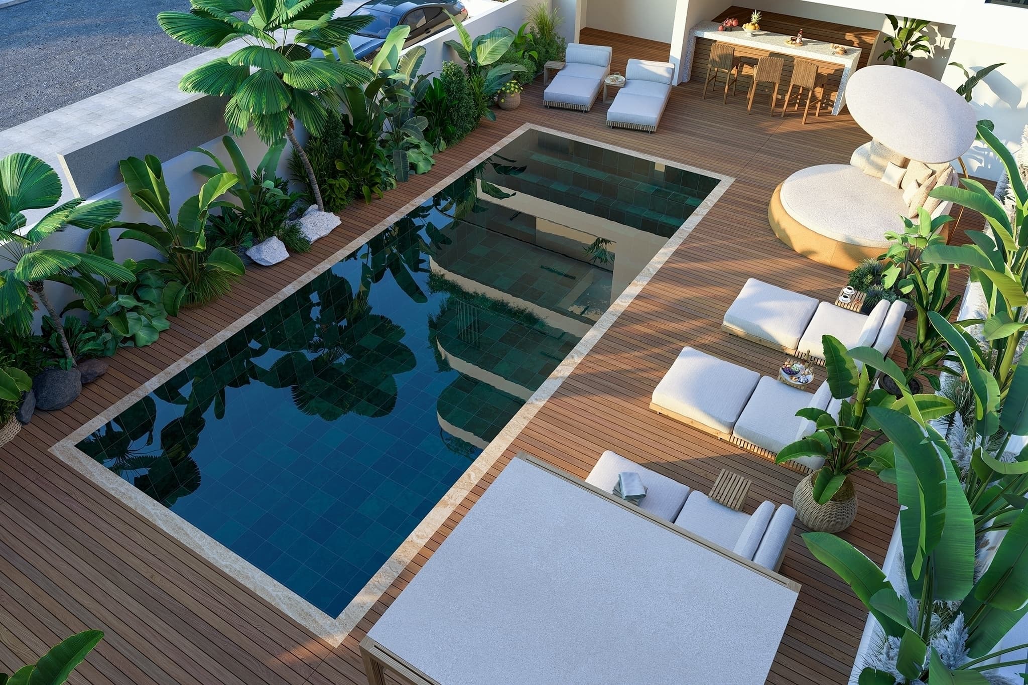 2-bedrooms apartments in Larnaca, Cyprus.