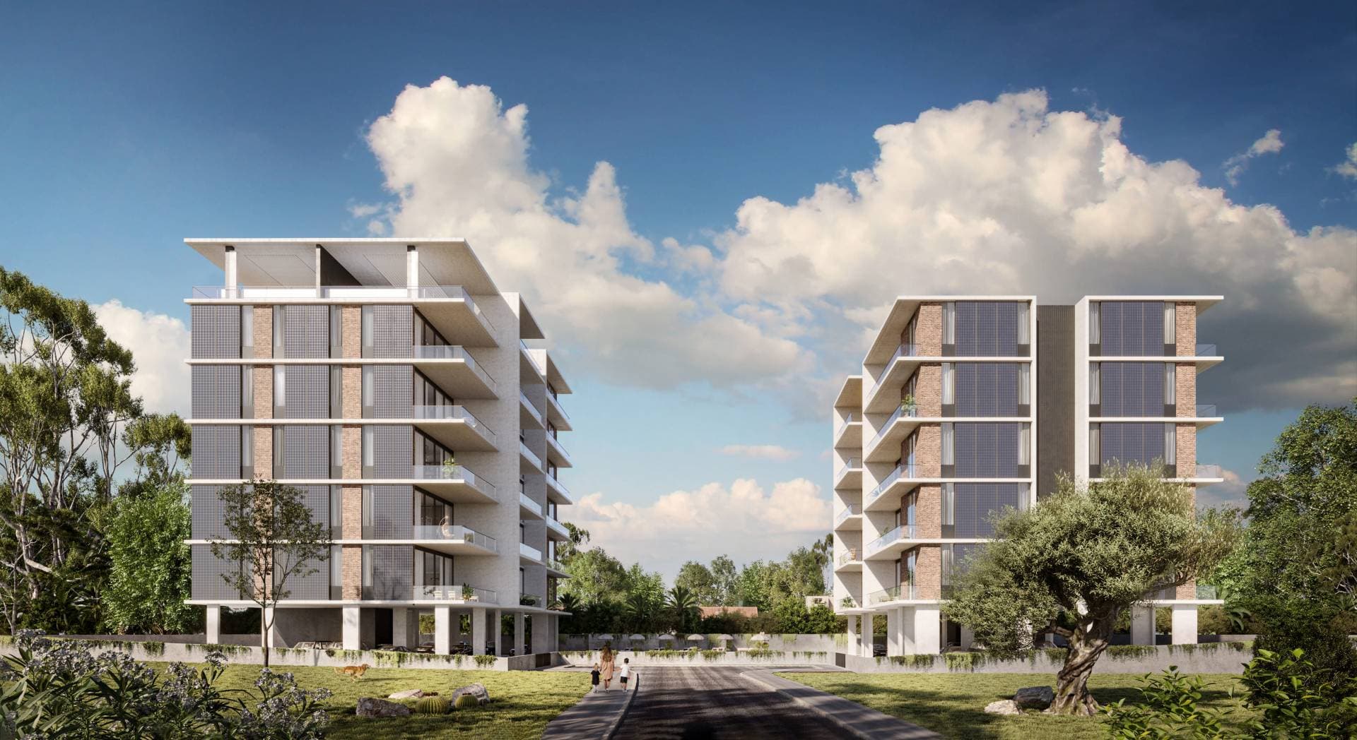3-bedrooms apartments in Limassol, Cyprus.