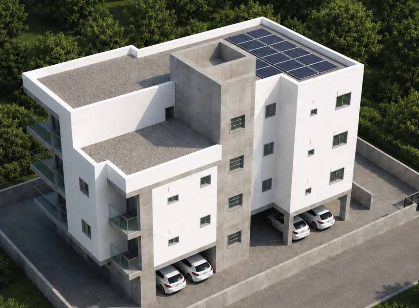 2-bedrooms apartments in Paphos, Cyprus.