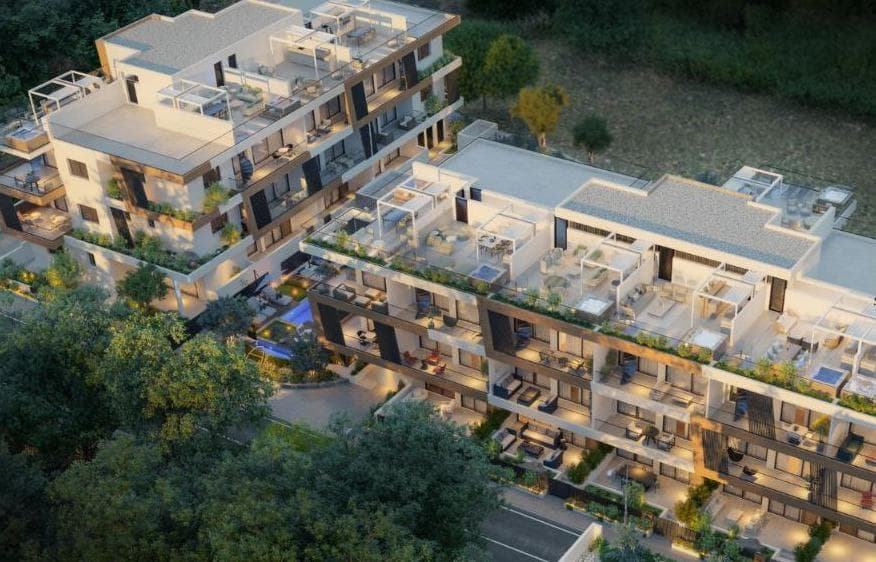 3-bedrooms apartments in Larnaca, Cyprus.