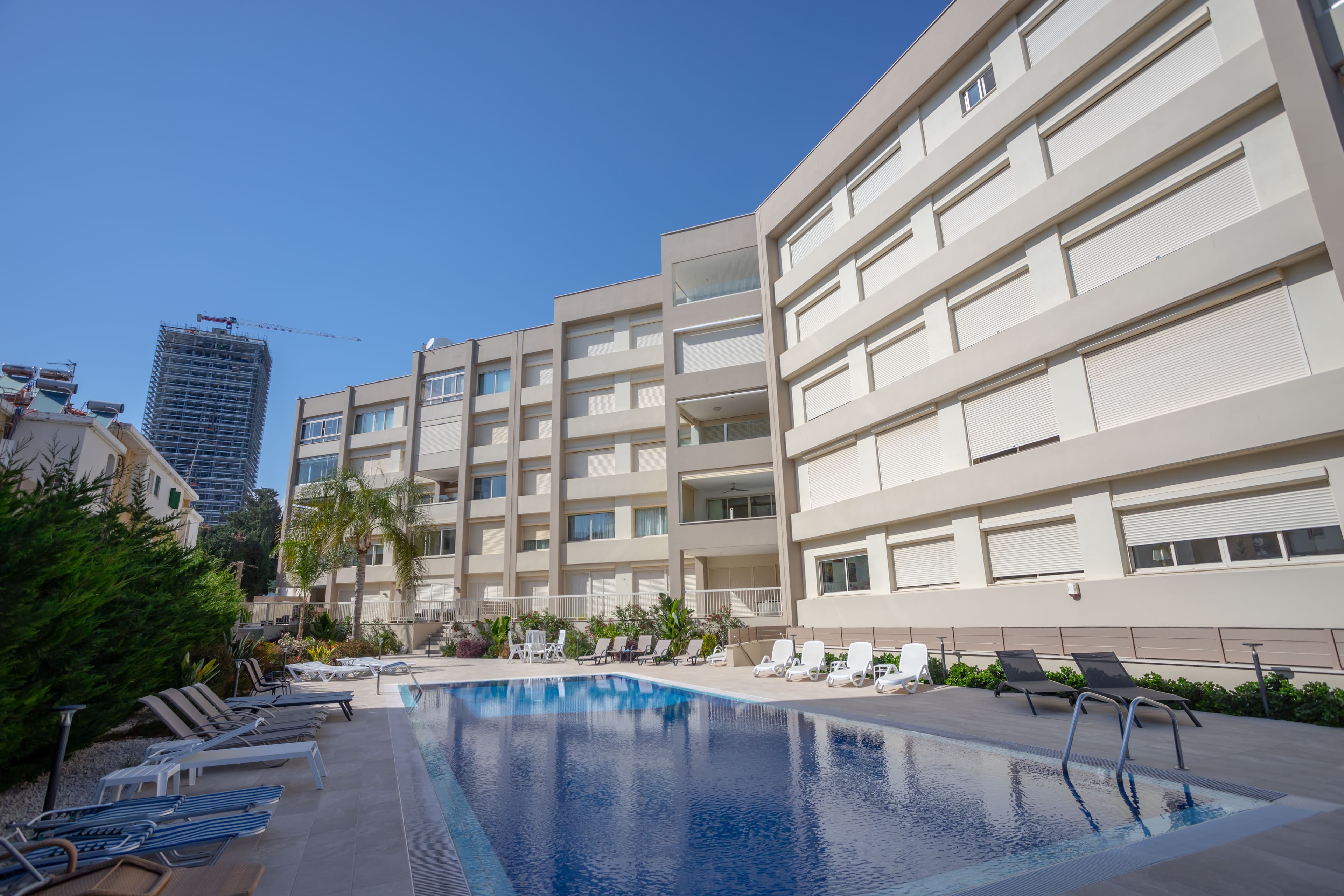 3-bedrooms apartments in Limassol, Cyprus.